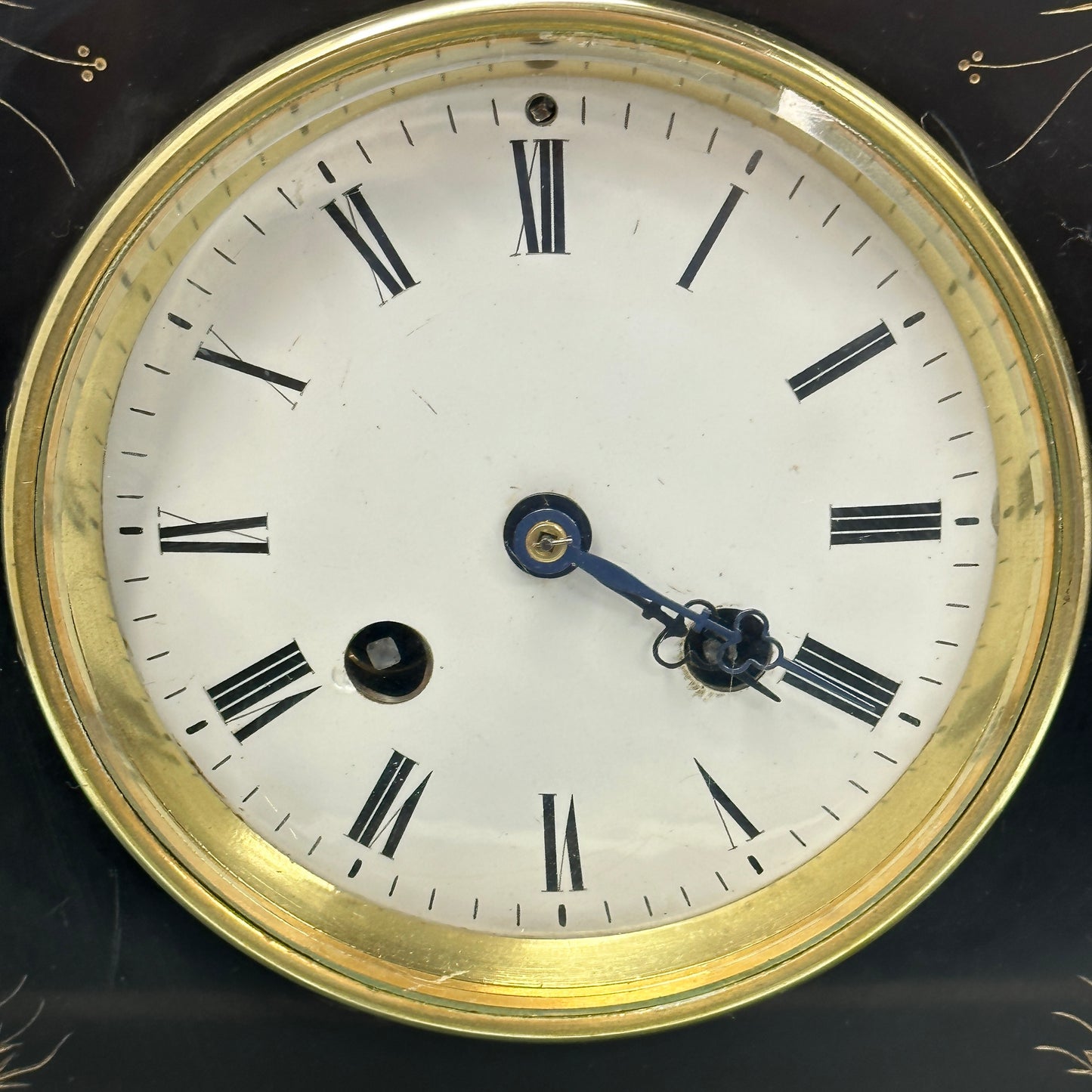 Antique Brocot and Delettrez Style Japy Freres Med d’Honneur Slate Mantel Clock c.1860