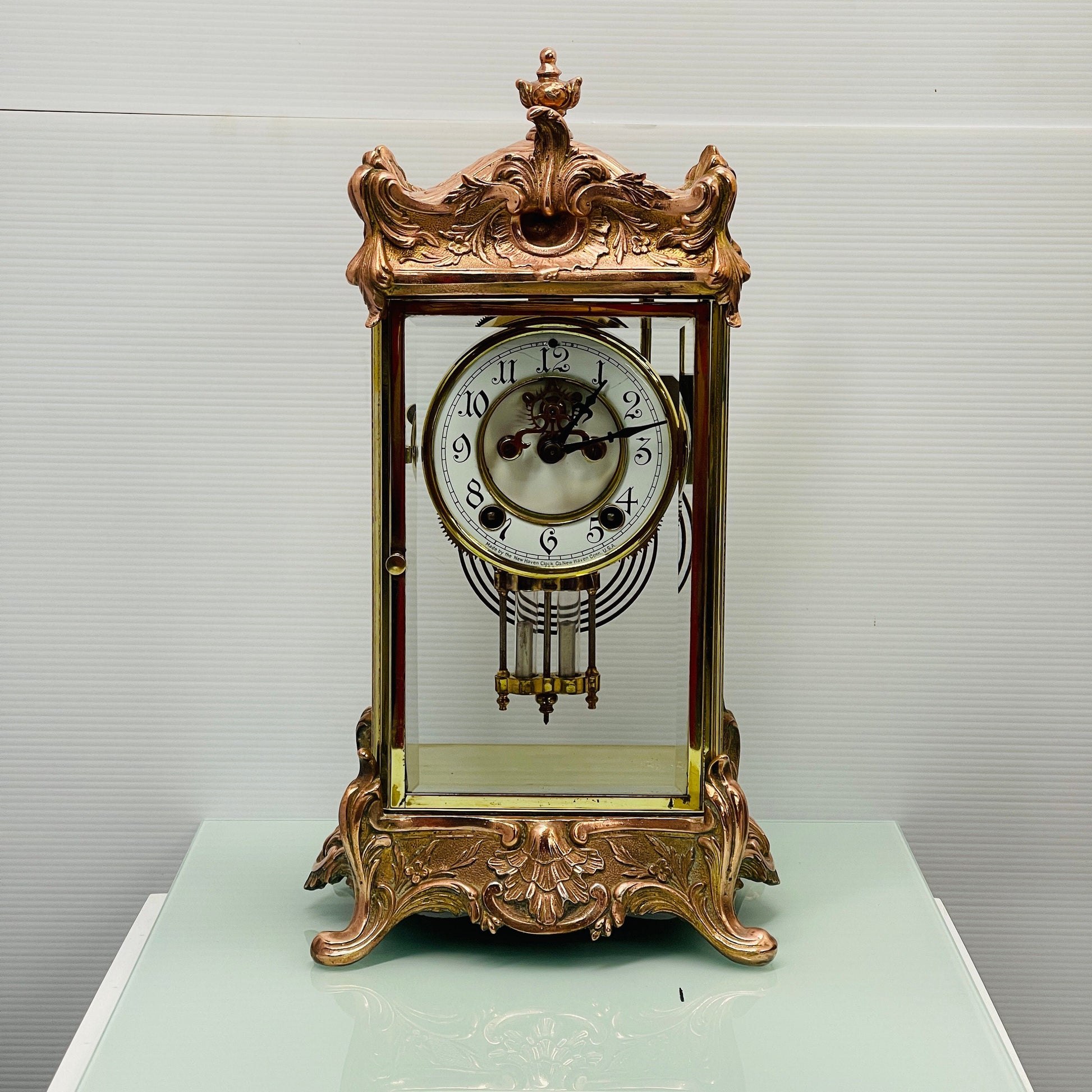 New Haven Clock Co. Crystal Regulator No. 434