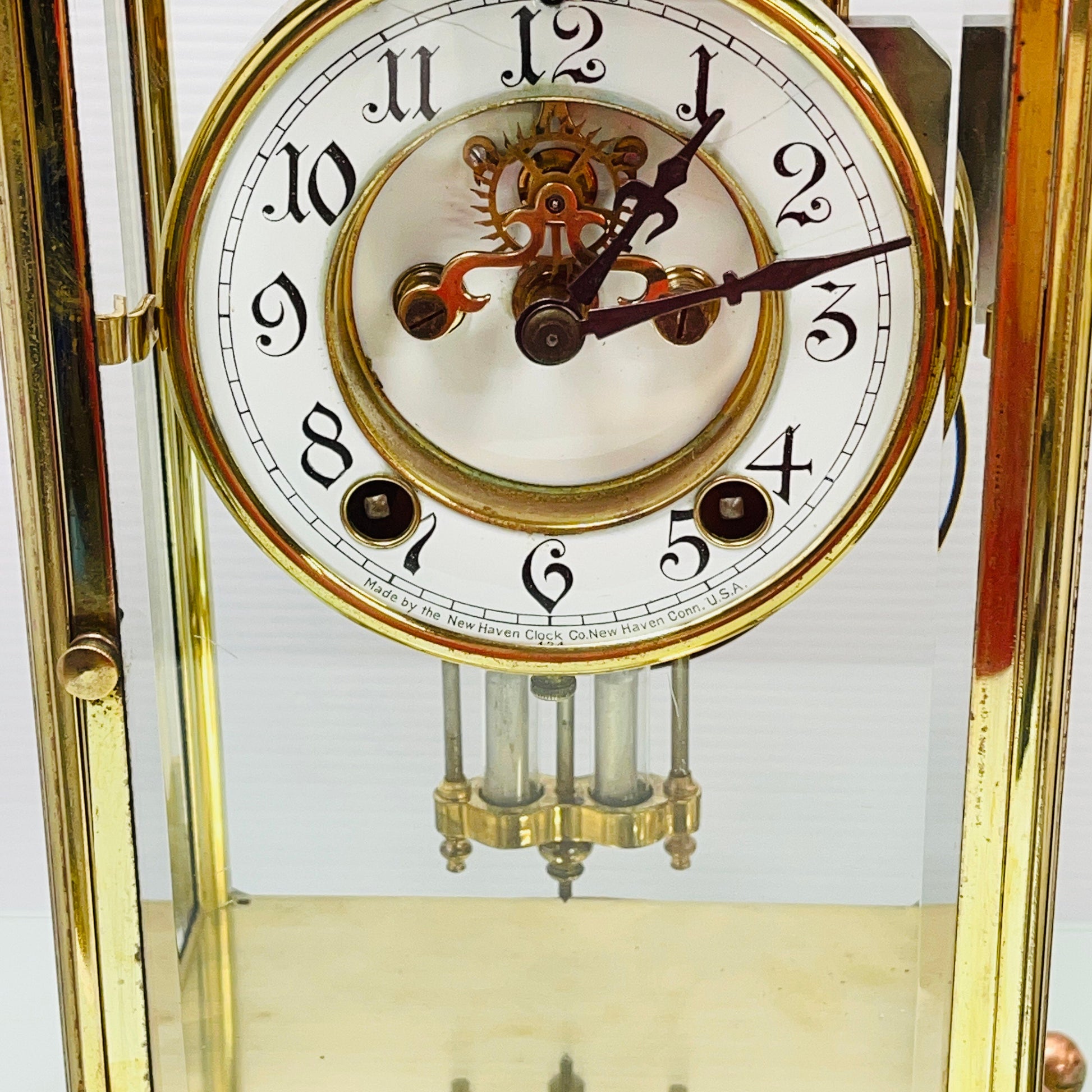 New Haven Clock Co. Crystal Regulator No. 434