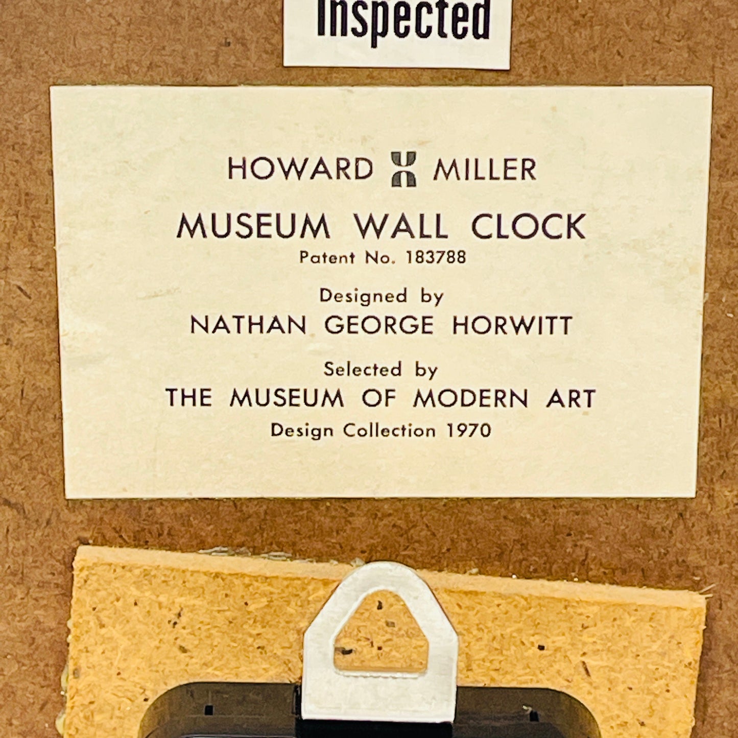 Howard Miller Museum Wall Clock by Nathan George Horwitt