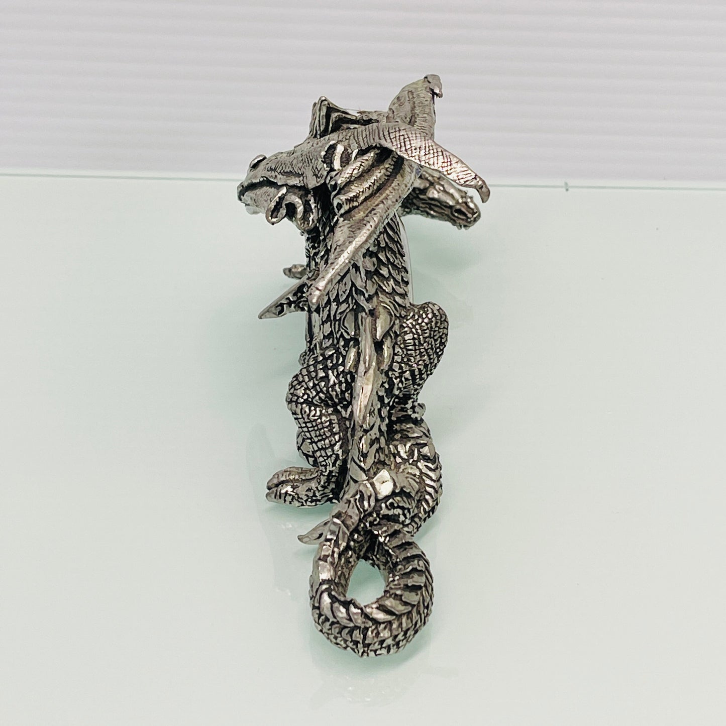 Alchemy Carta Dragonlore Solid Pewter Dragon Clock