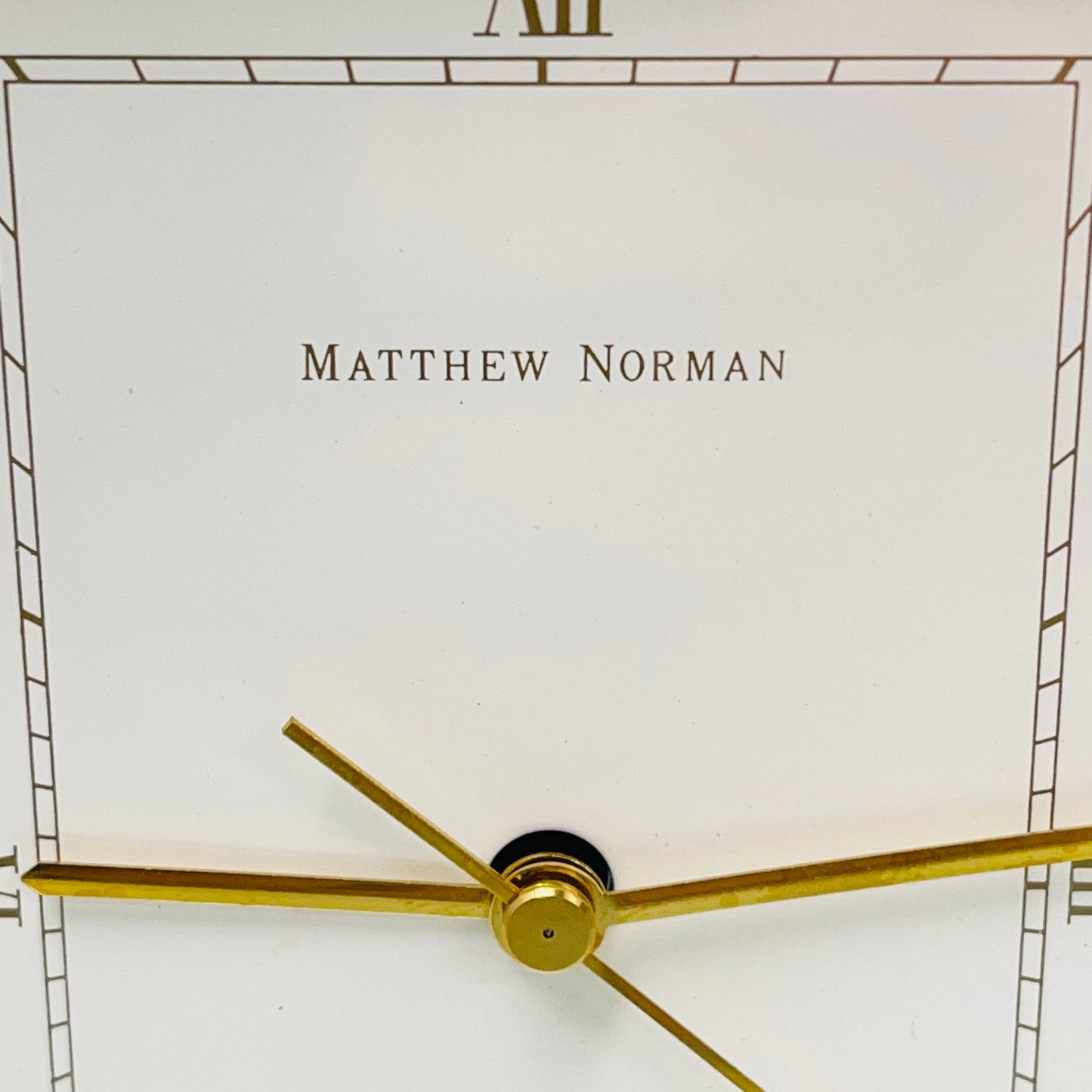 Modern Matthew Norman Swiss Carriage Clock