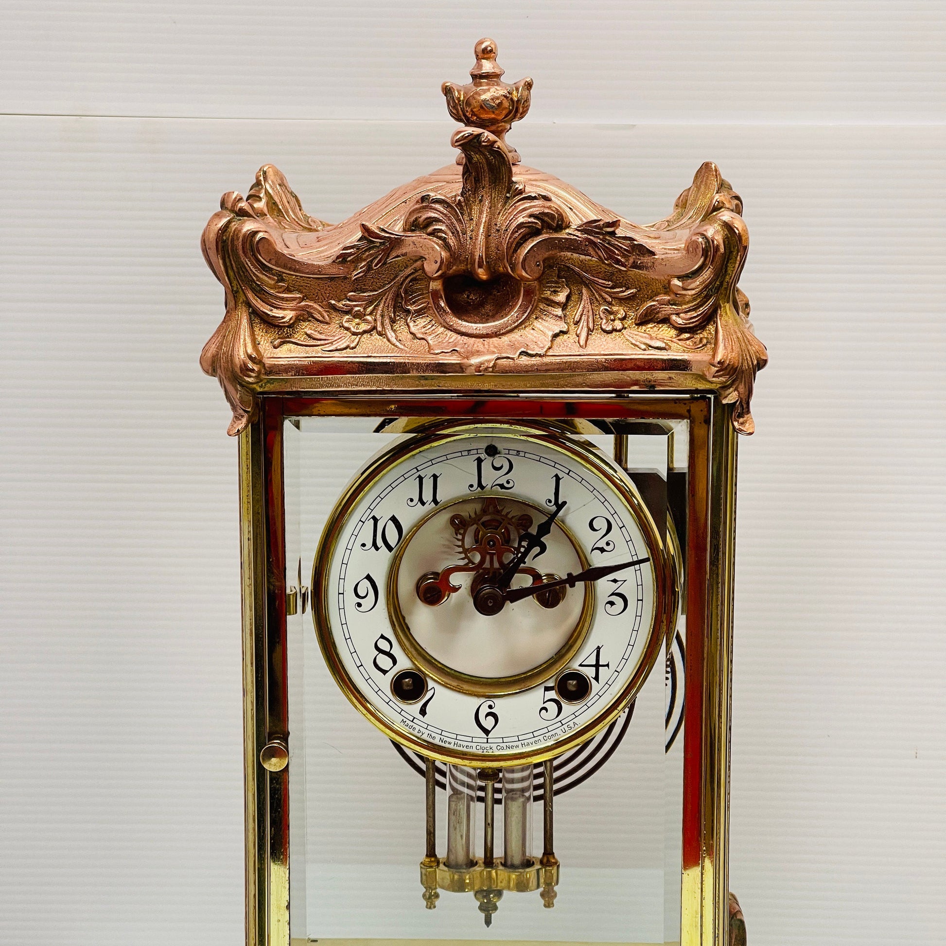 New Haven Clock Co. Crystal Regulator No. 434