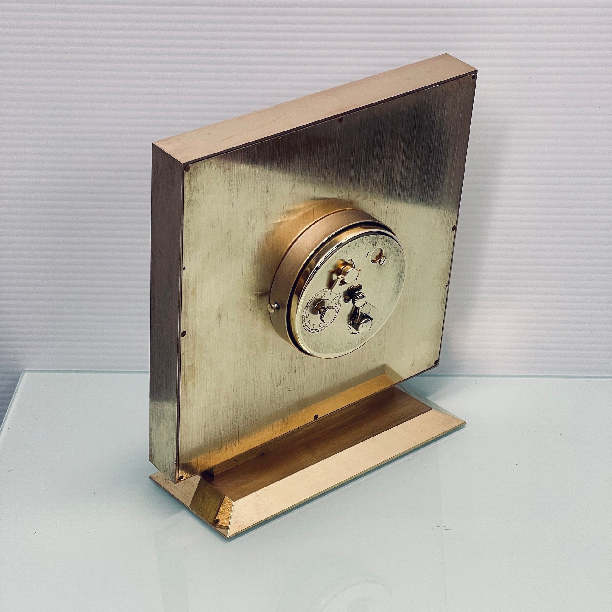 Swiss Midcentury Table Alarm Clock by IMEXAL, 1950s