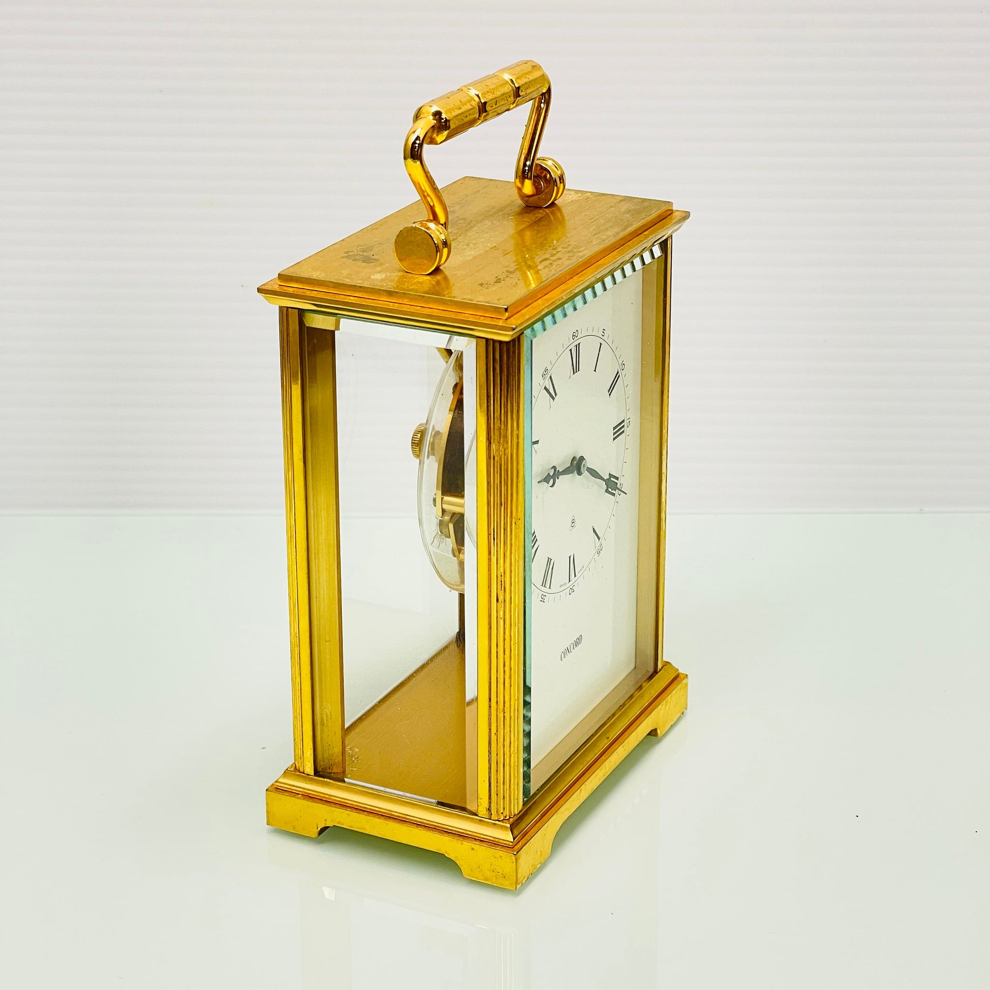 Modern CONCORD Swiss 8-day Carriage Clock