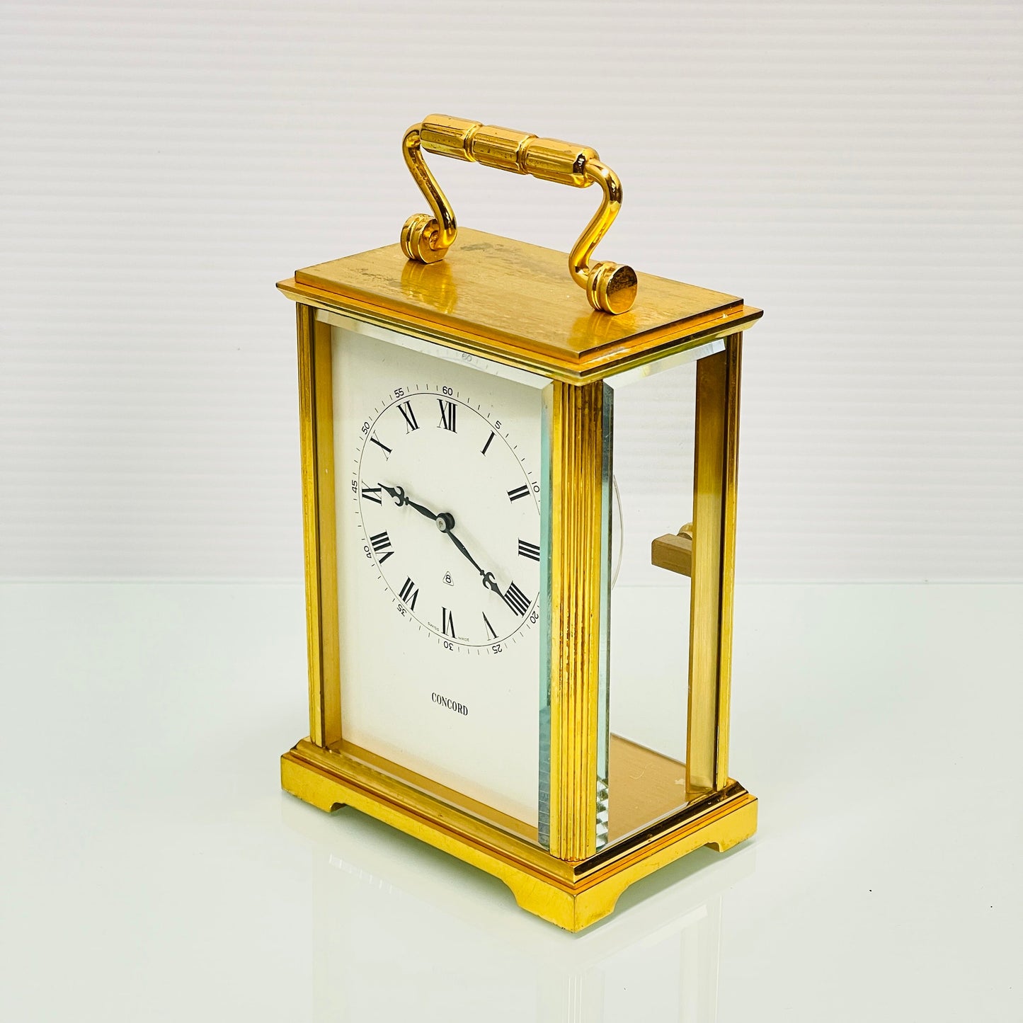 Modern CONCORD Swiss 8-day Carriage Clock