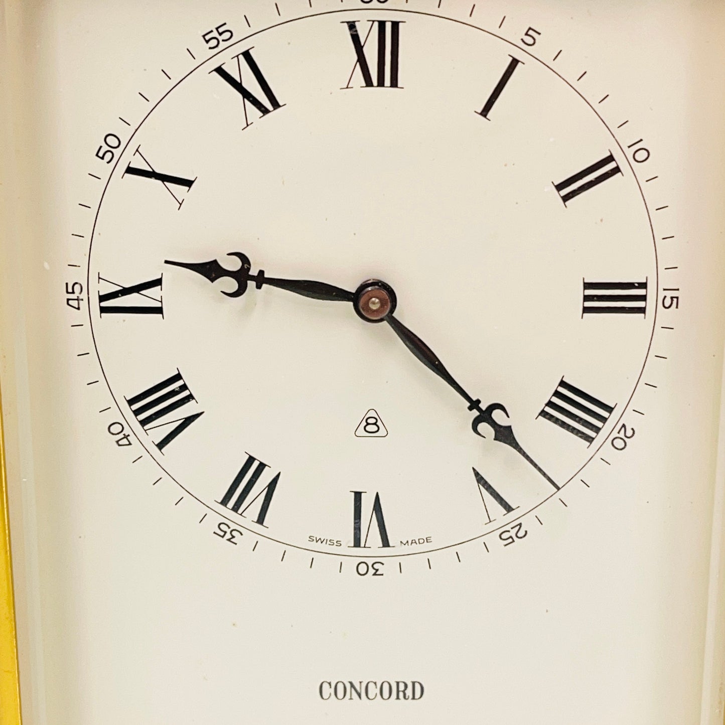 Modern CONCORD Swiss 8-day Carriage Clock