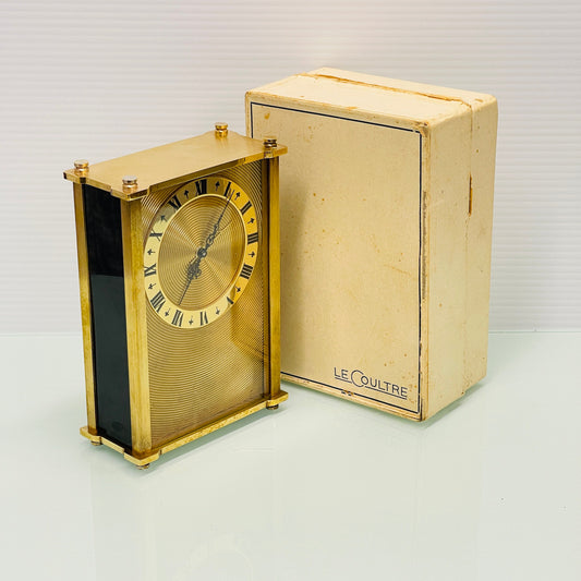 LeCoultre Musical Alarm Clock with Original Box