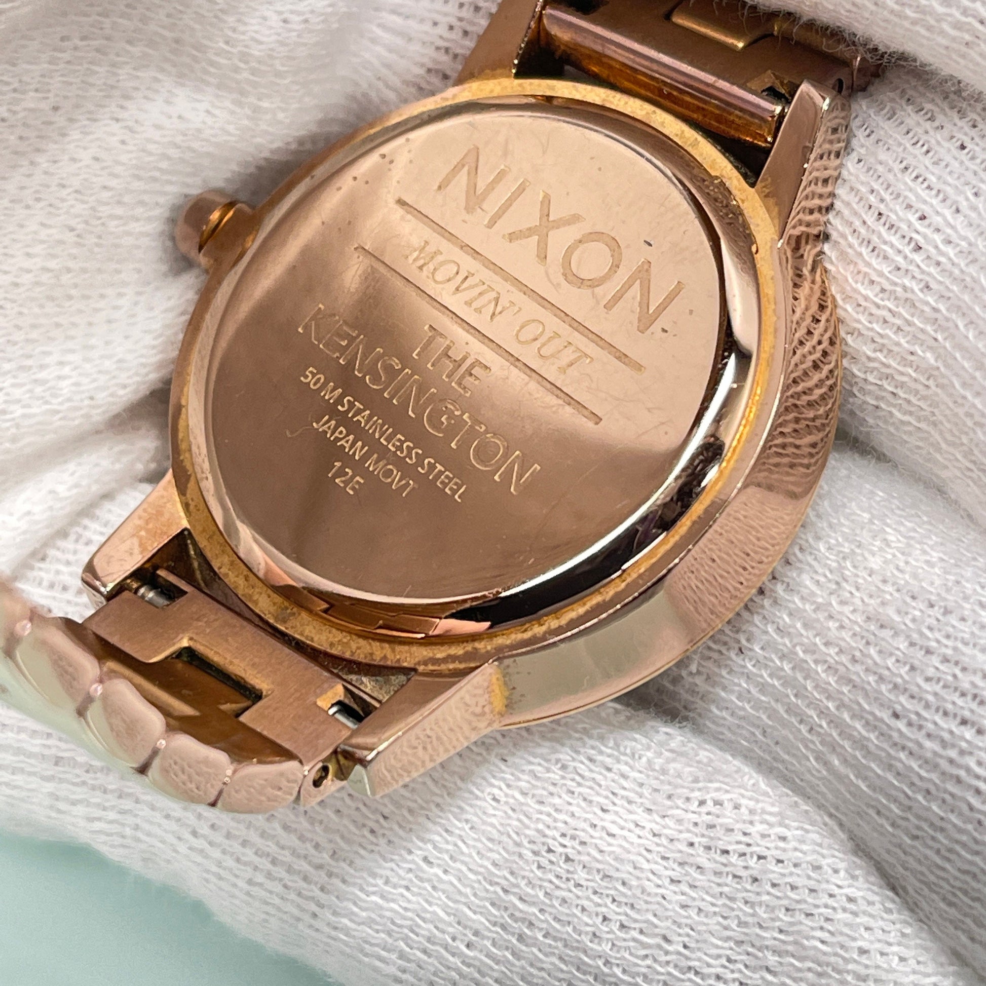 Nixon “Kensington ” Rose Gold Watch