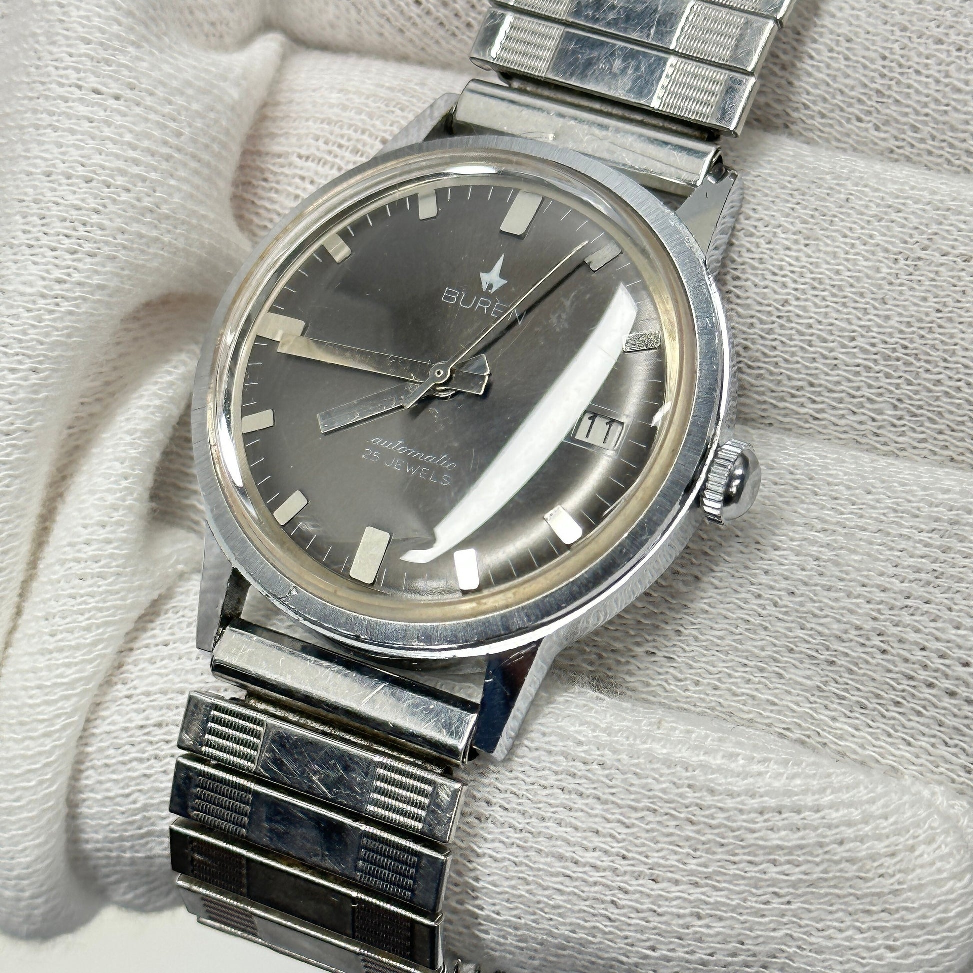 Vintage BUREN Swiss 25 Jewel Automatic wristwatch c. 1950