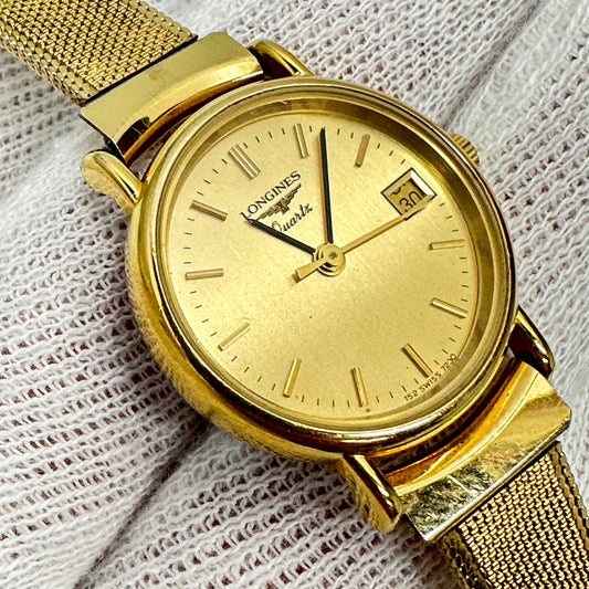 Longines Presence Gold Ultra Thin Wristwatch