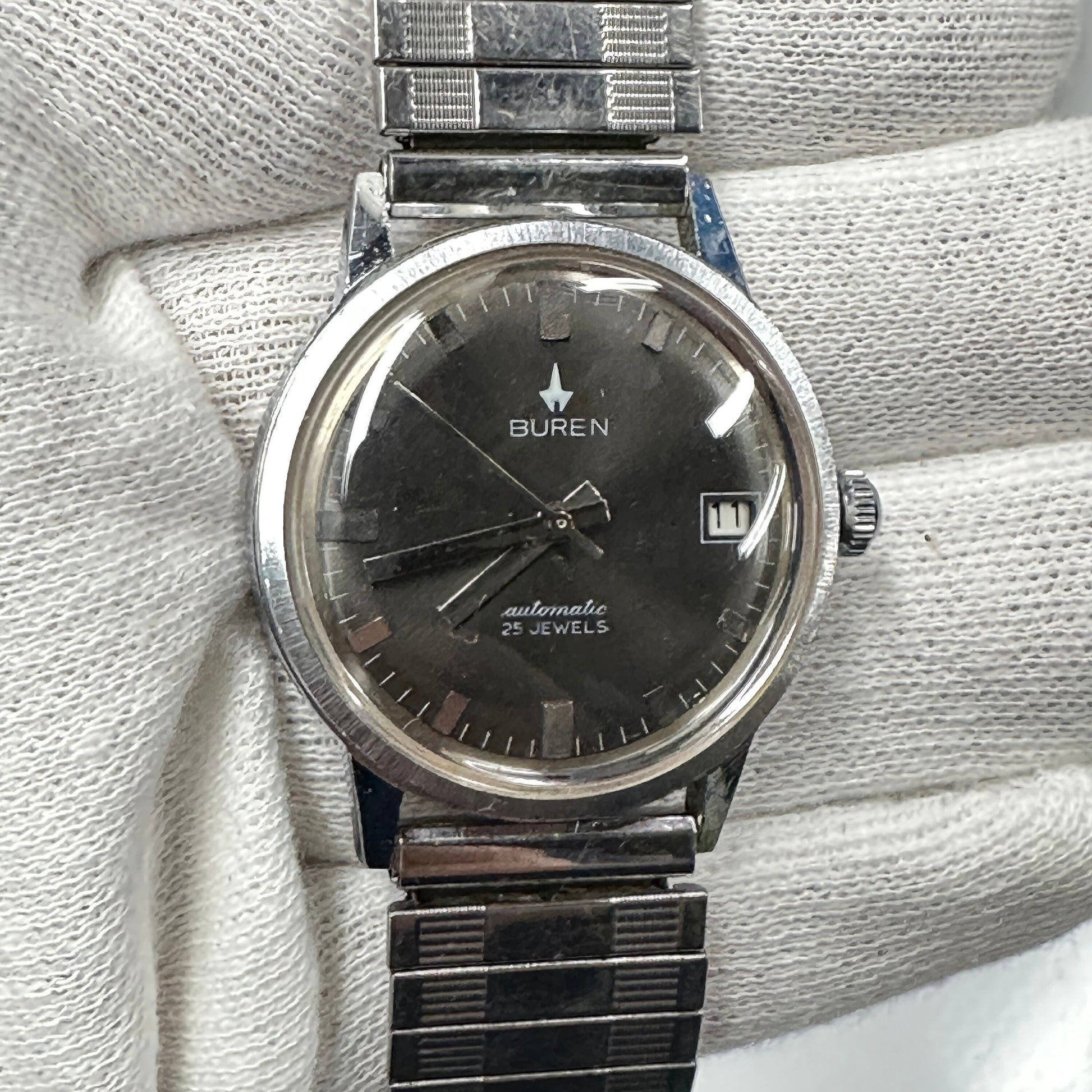 Vintage BUREN Swiss 25 Jewel Automatic wristwatch c. 1950