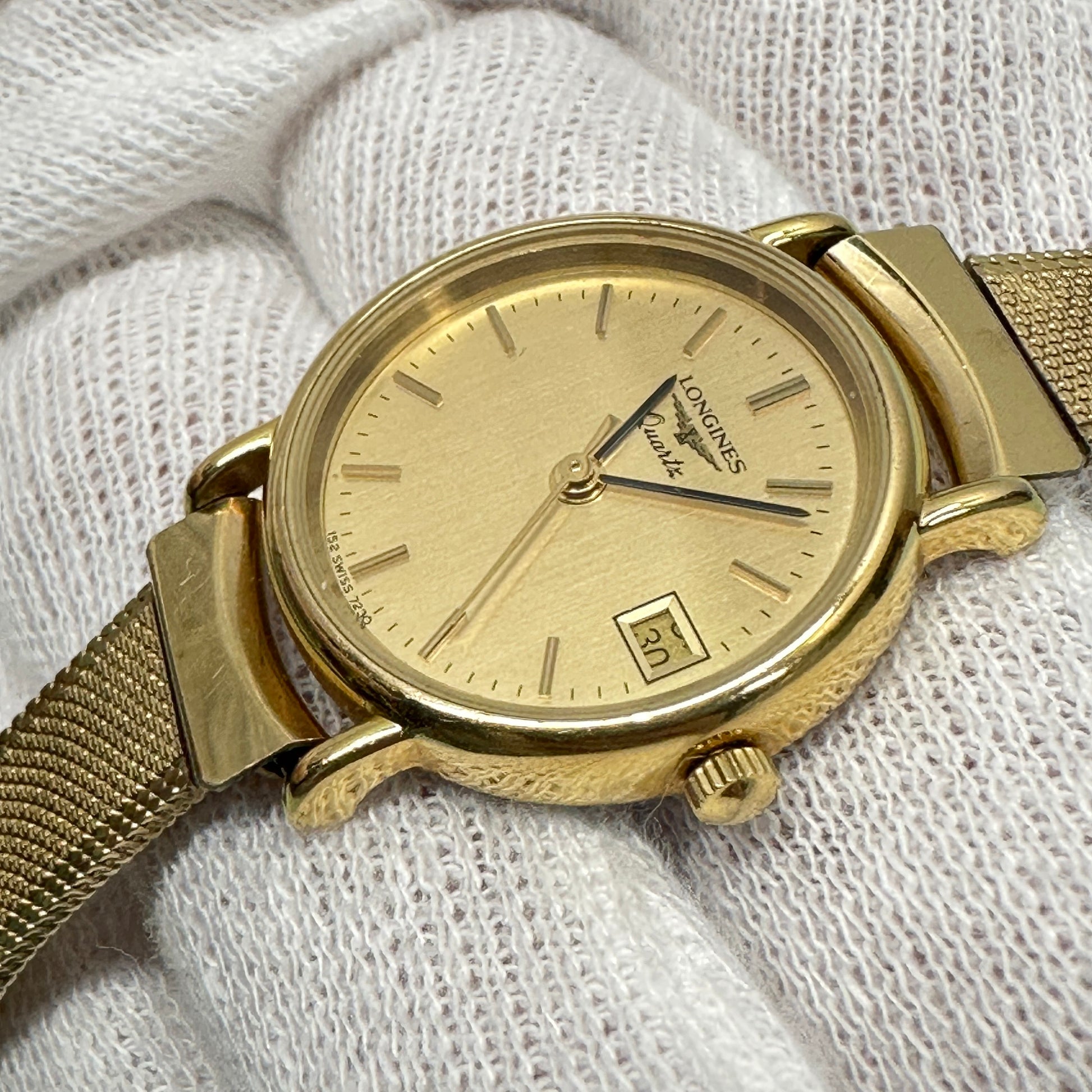 Longines Presence Gold Ultra Thin Wristwatch