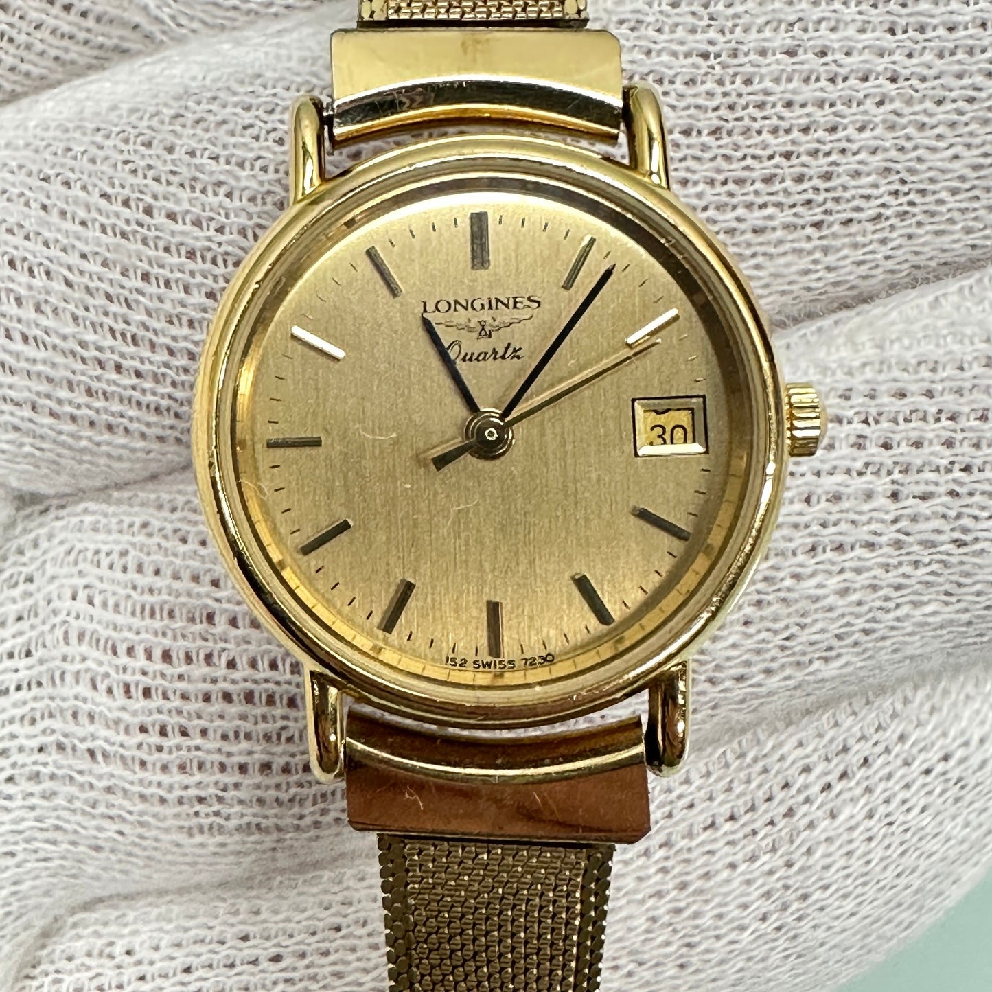 Longines Presence Gold Ultra Thin Wristwatch