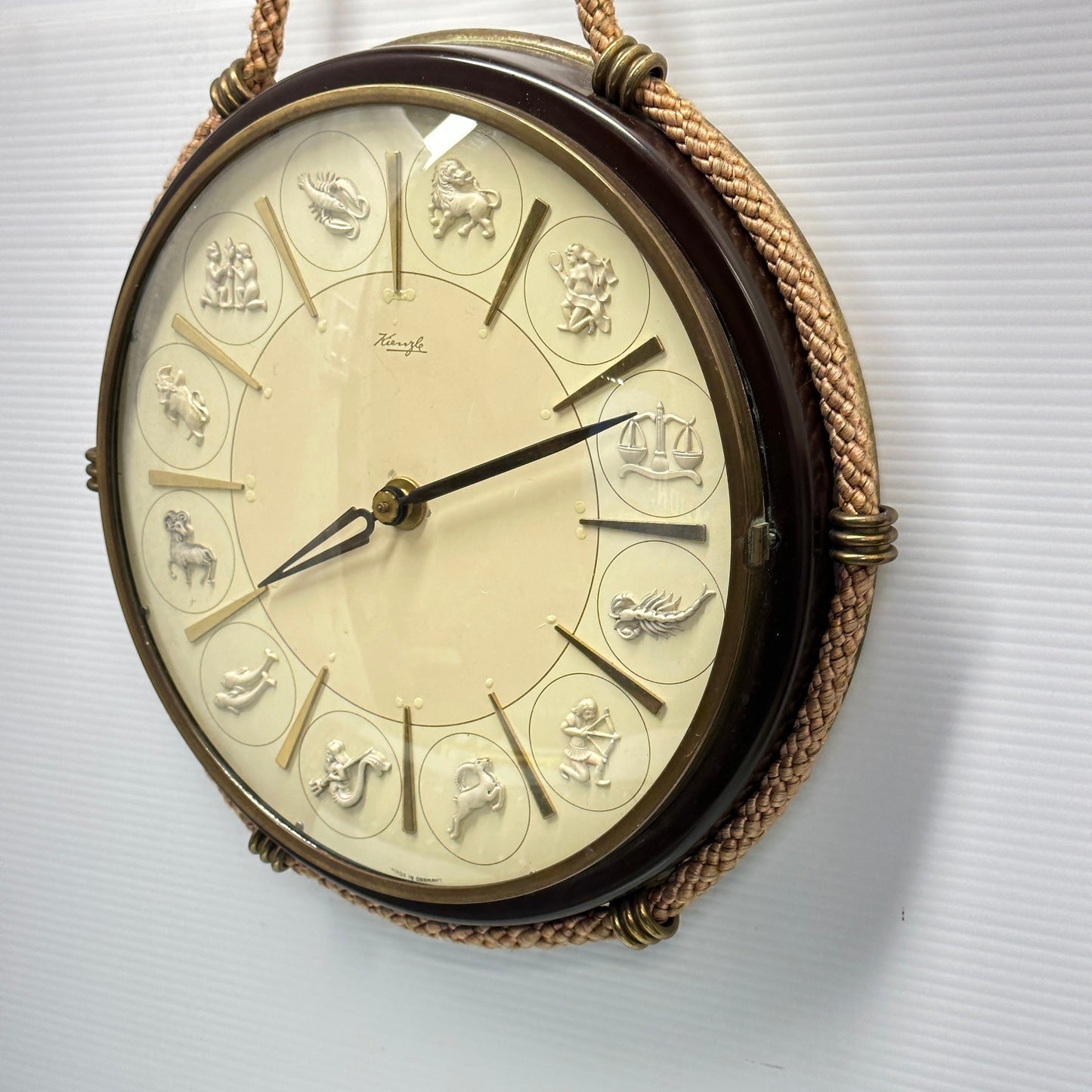 MCM Kienzle Mauthe Zodiac Clock