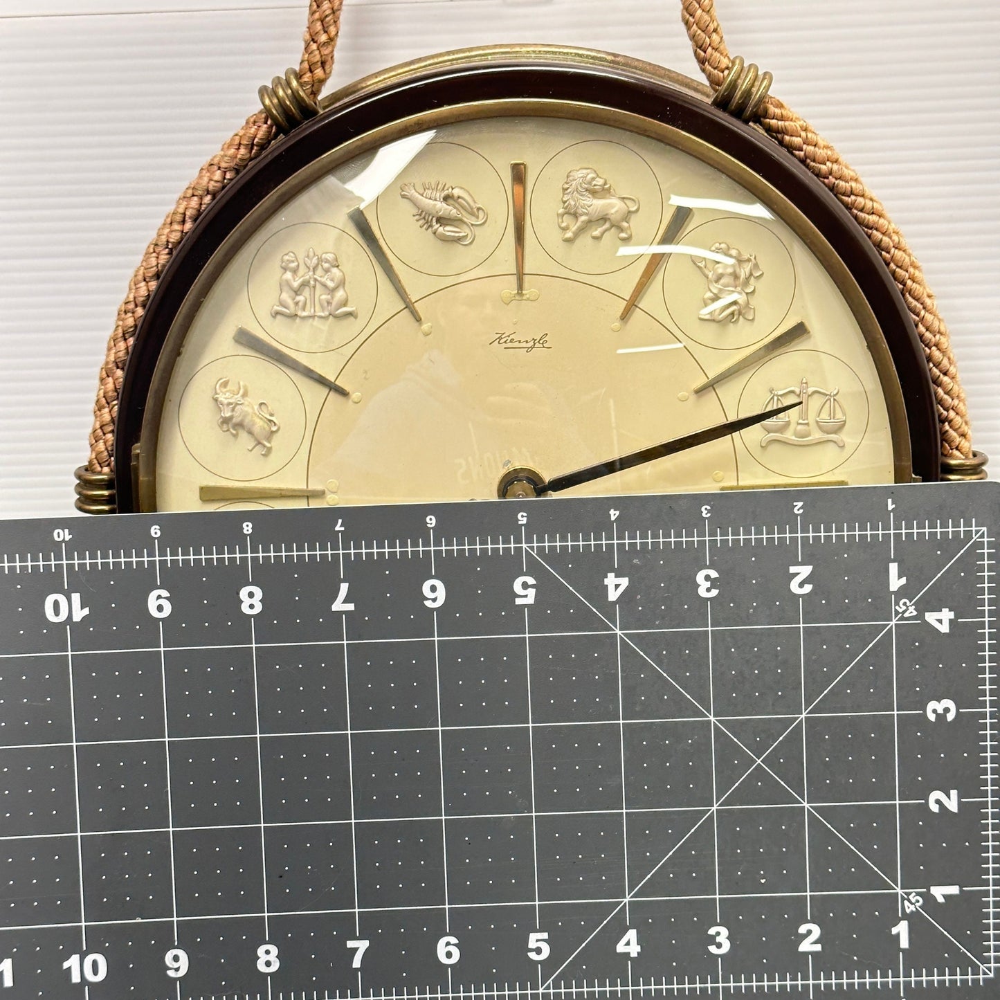 MCM Kienzle Mauthe Zodiac Clock