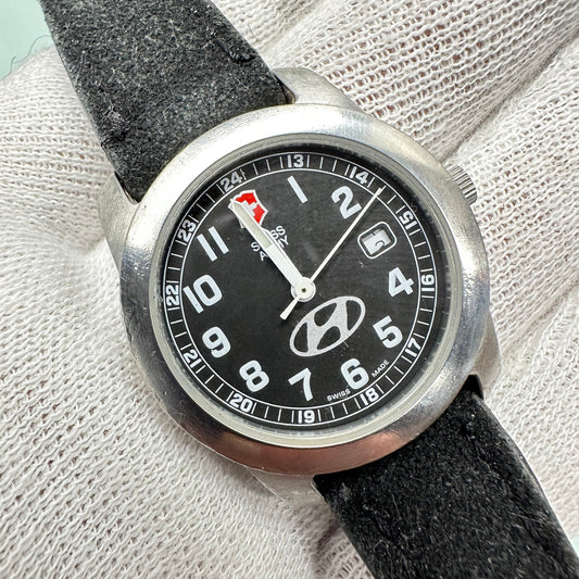 Victorinox Swiss Army Delta Field Quartz Watch Hyundai Logo