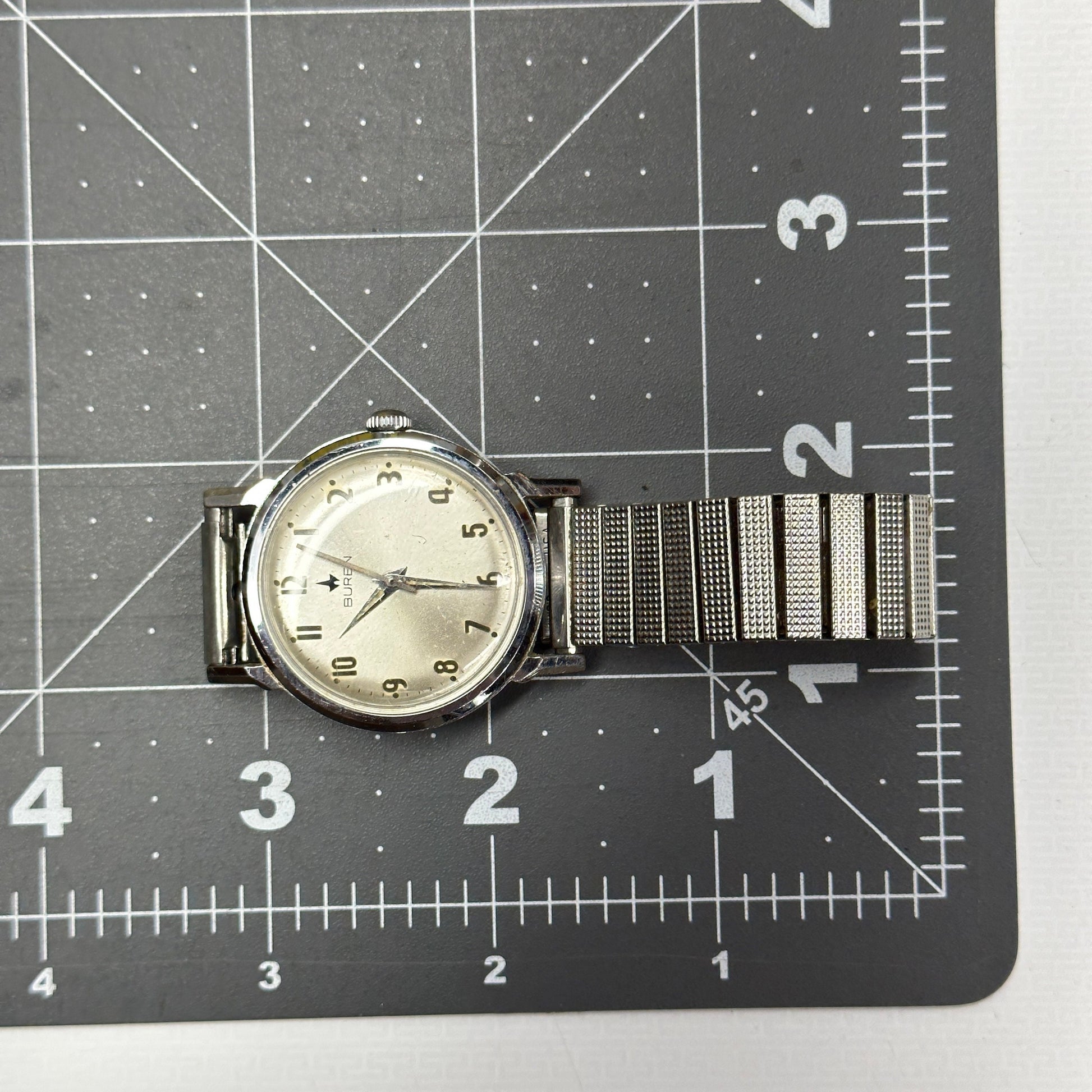 Vintage BUREN Swiss 25 Jewel Automatic wristwatch c. 1950