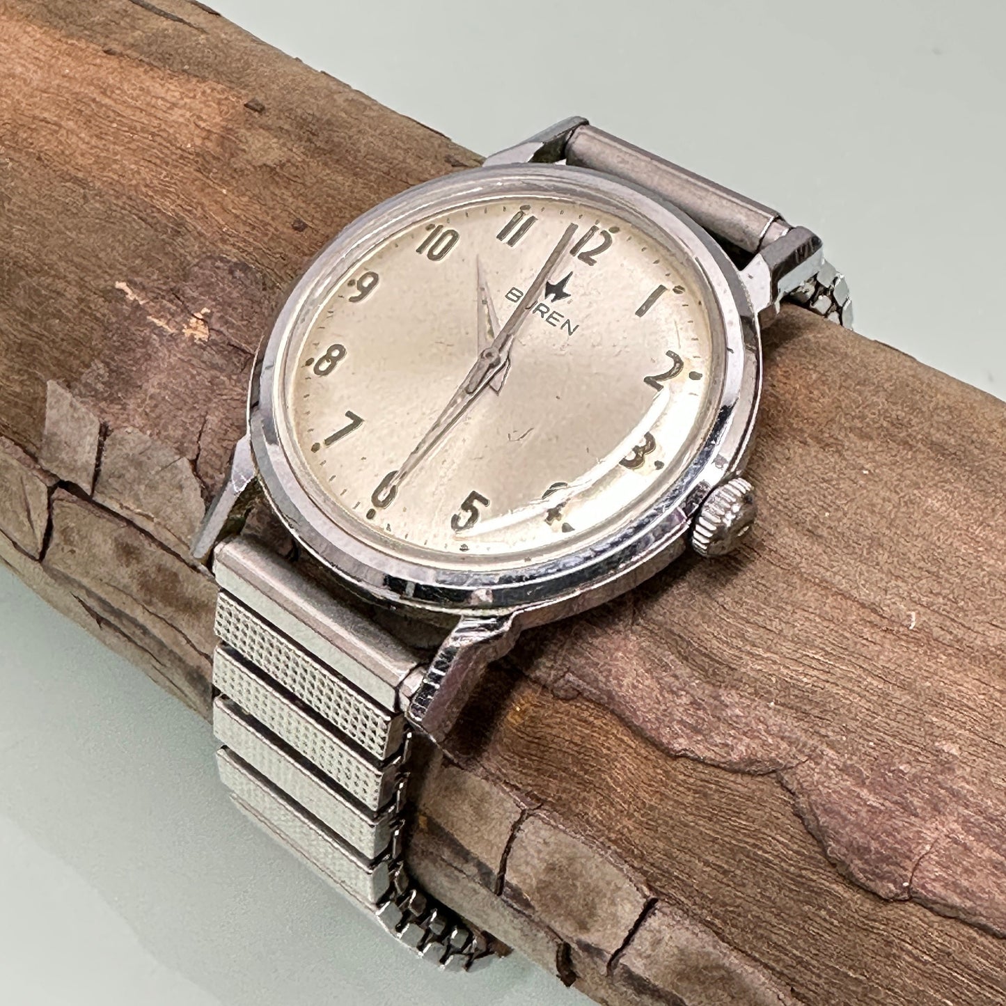 Vintage BUREN Swiss 25 Jewel Automatic wristwatch c. 1950