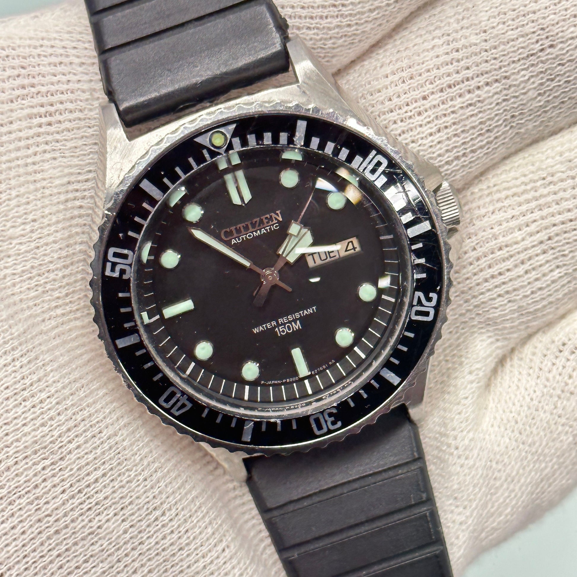 Citizen Automatic Diver 150m 17 Jewel 51-2273 c.1981