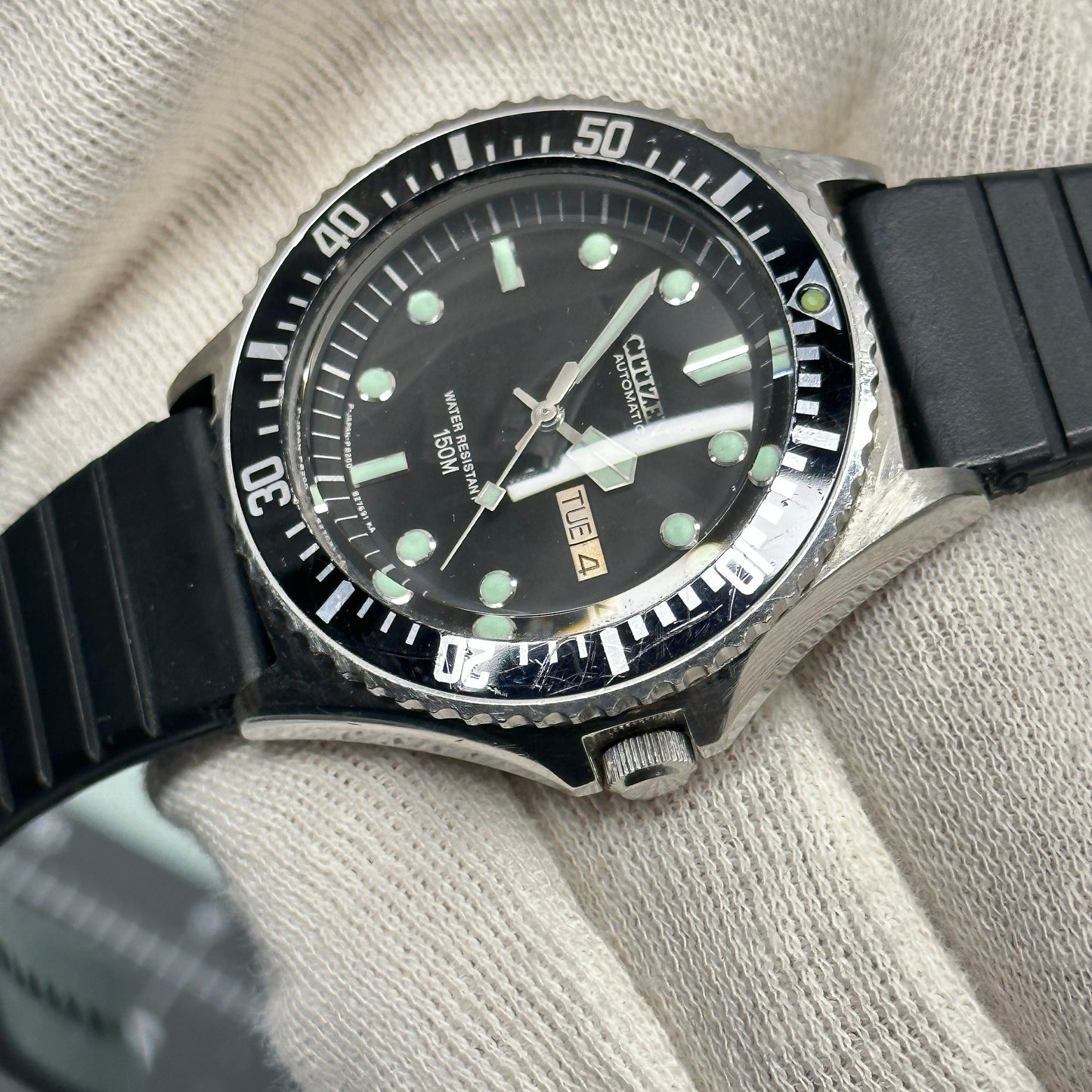 Citizen Automatic Diver 150m 17 Jewel 51-2273 c.1981