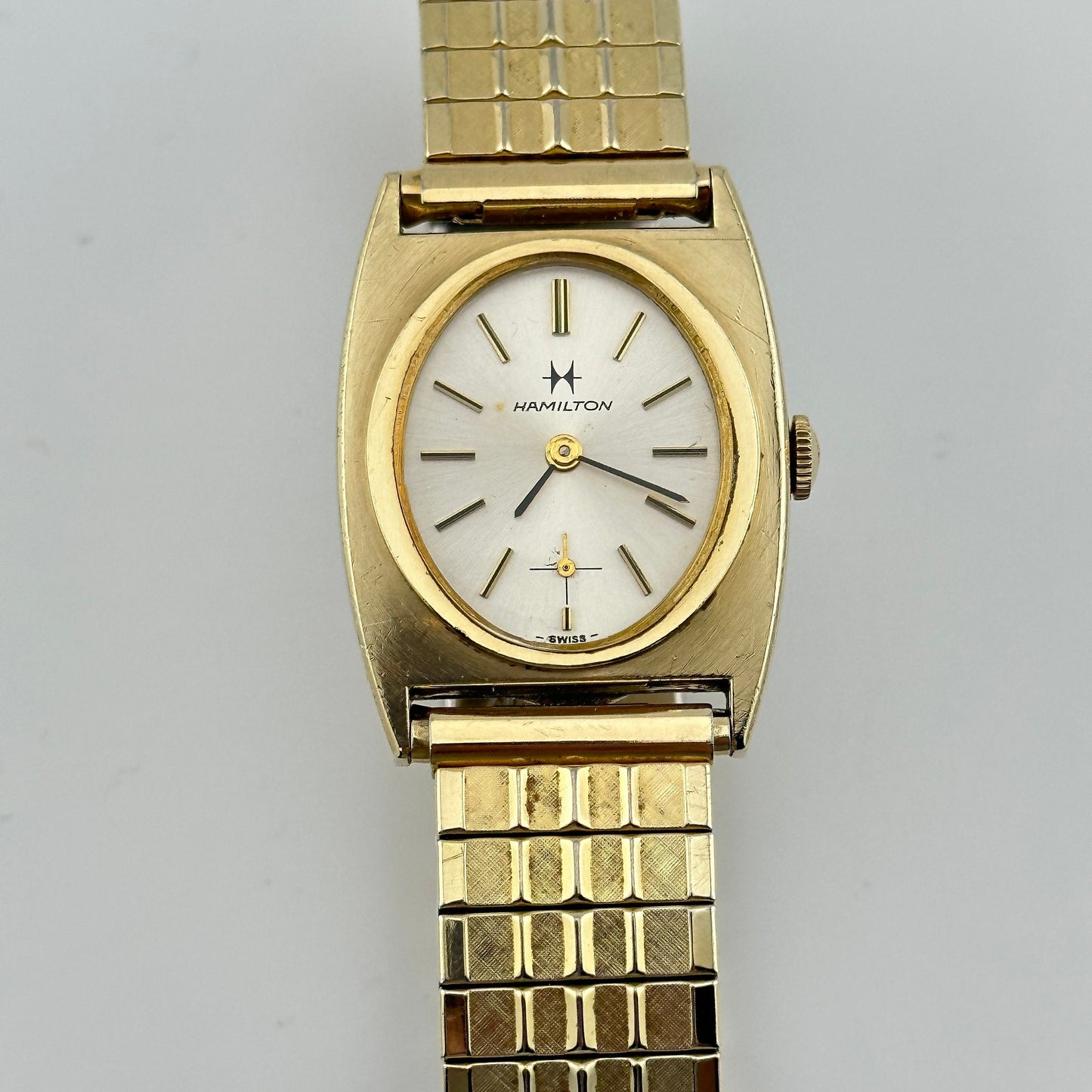 Hamilton 17 Jewel 10k Gold Filled 25mm Swiss Unisex Watch