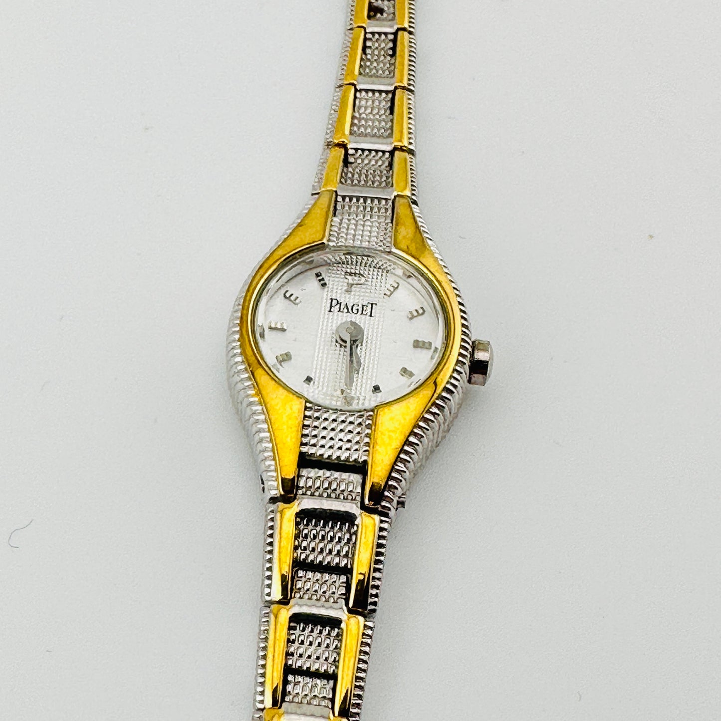 Piaget 16mm Stainless Steel & 18K Gold Ladies Cocktail Watch