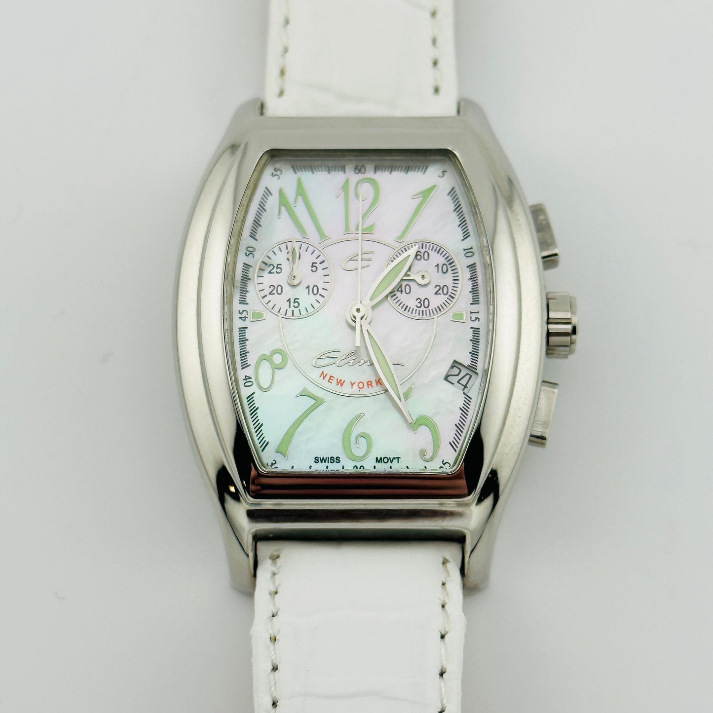 Elini New Yorker MOP 32mm Chronograph Unisex Watch