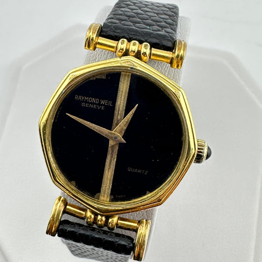 Raymond Weil Vintage 18k Gold Plated Women’s Wrist Watch