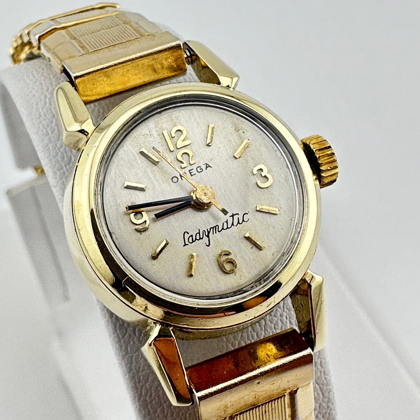 Vintage Omega Ladymatic 10k Gold Filled 19mm Cocktail Watch