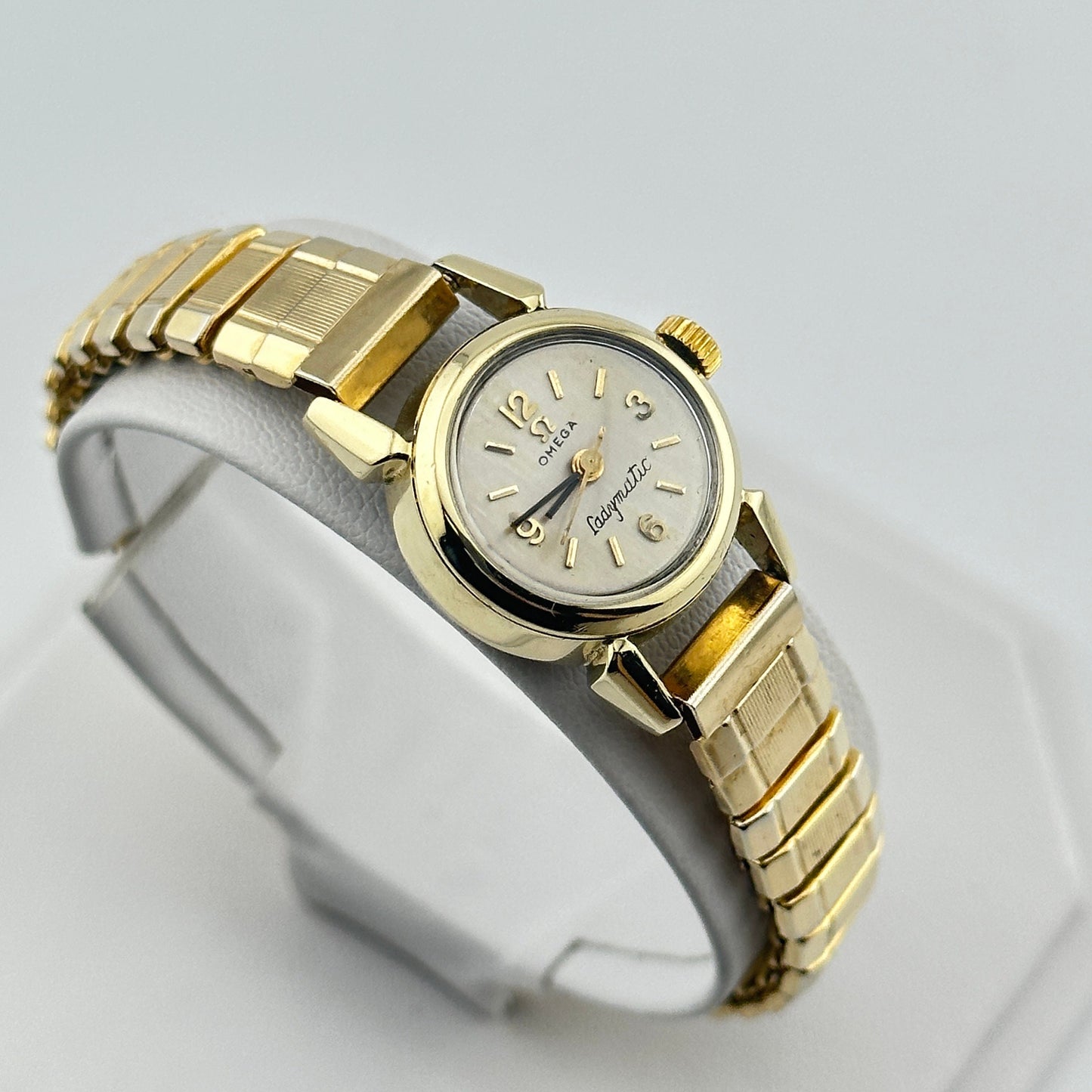 Vintage Omega Ladymatic 10k Gold Filled 19mm Cocktail Watch