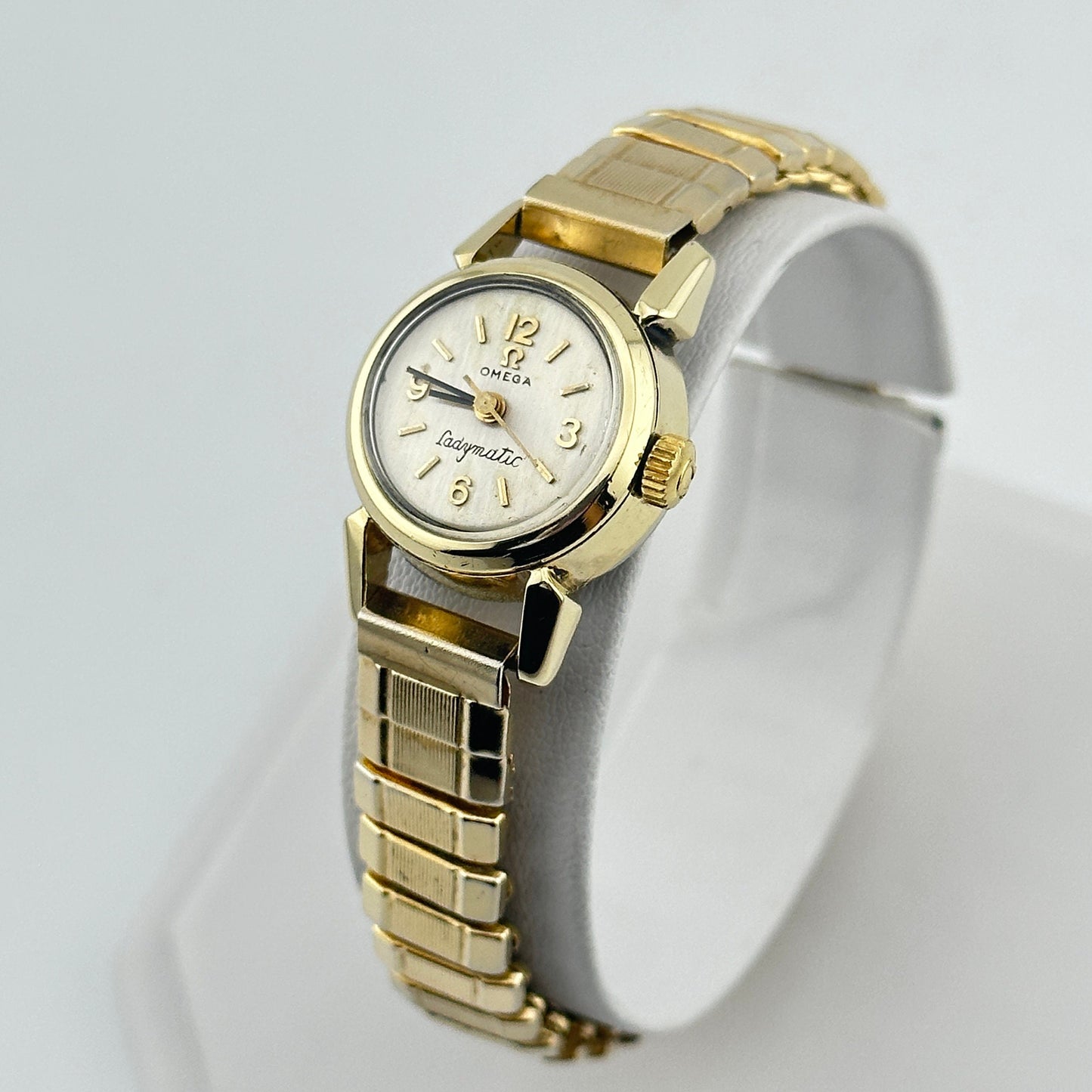 Vintage Omega Ladymatic 10k Gold Filled 19mm Cocktail Watch