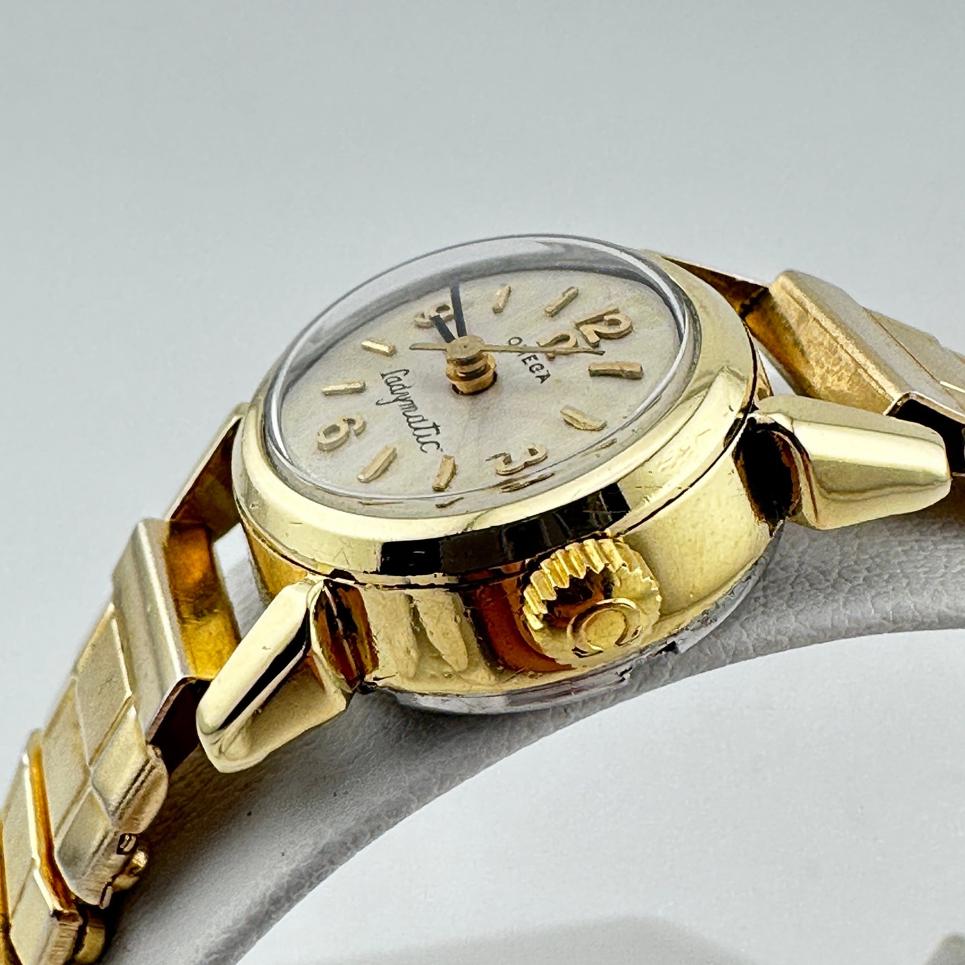 Vintage Omega Ladymatic 10k Gold Filled 19mm Cocktail Watch