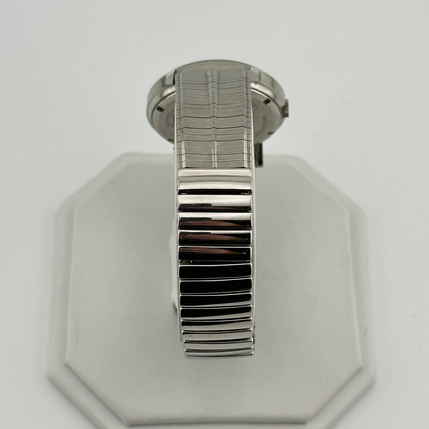 Baylor Skystar Stainless Steel Manual Wind 34mm Midsize Watch c. 1960