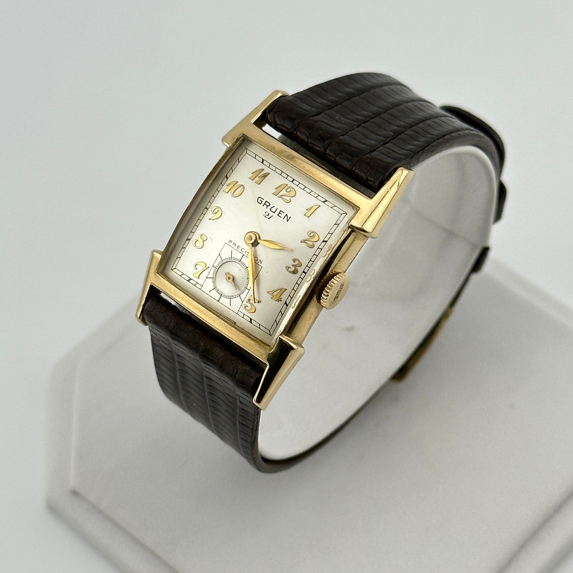 Gruen Precision Swiss 10k Gold Filled Gentleman’s Vintage Watch c.1960