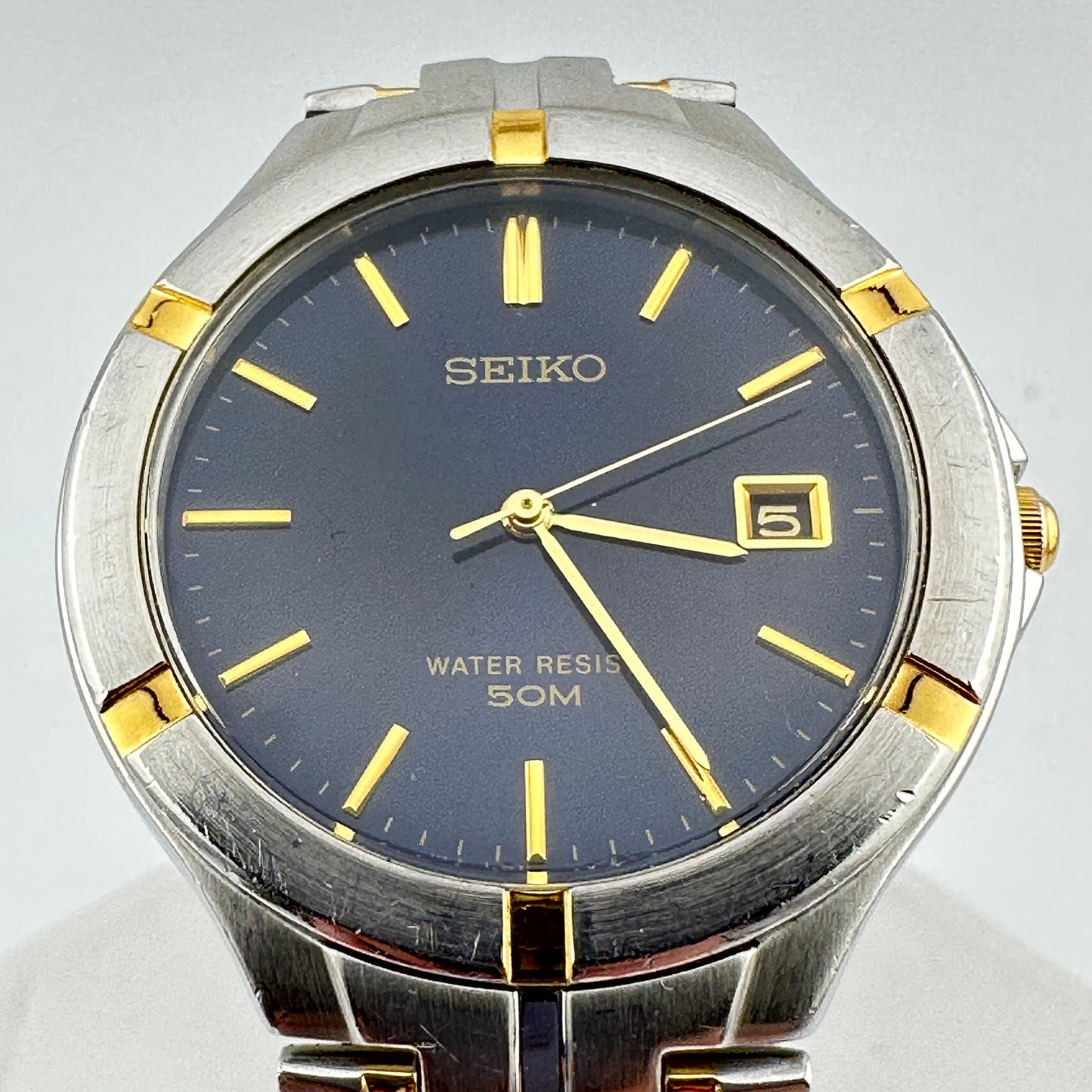 Vintage Seiko Men’s 36mm Two tone Quartz Watch