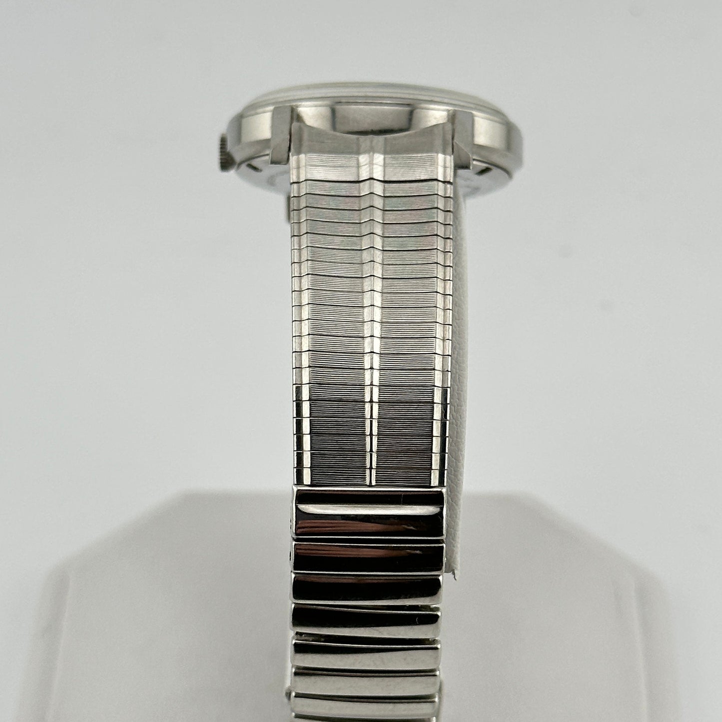 Baylor Skystar Stainless Steel Manual Wind 34mm Midsize Watch c. 1960