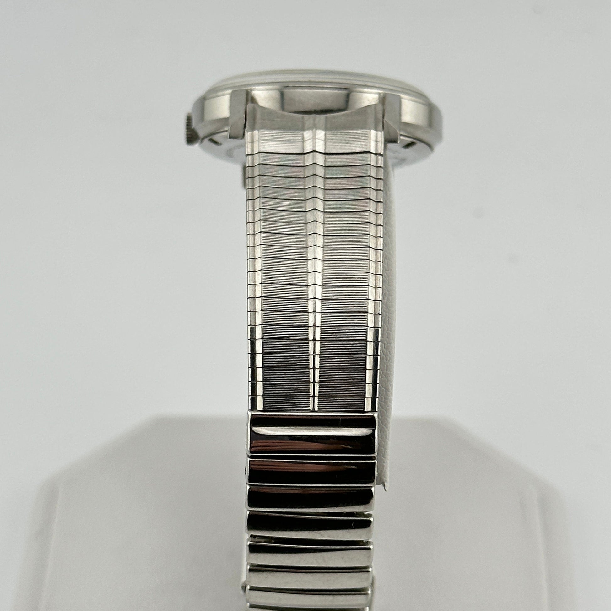 Baylor Skystar Stainless Steel Manual Wind 34mm Midsize Watch c. 1960