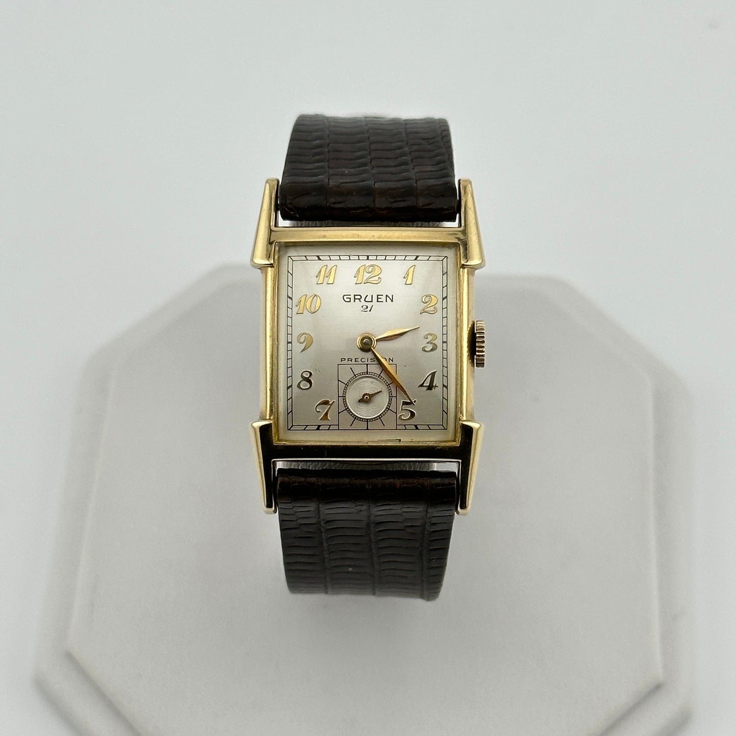 Gruen Precision Swiss 10k Gold Filled Gentleman’s Vintage Watch c.1960