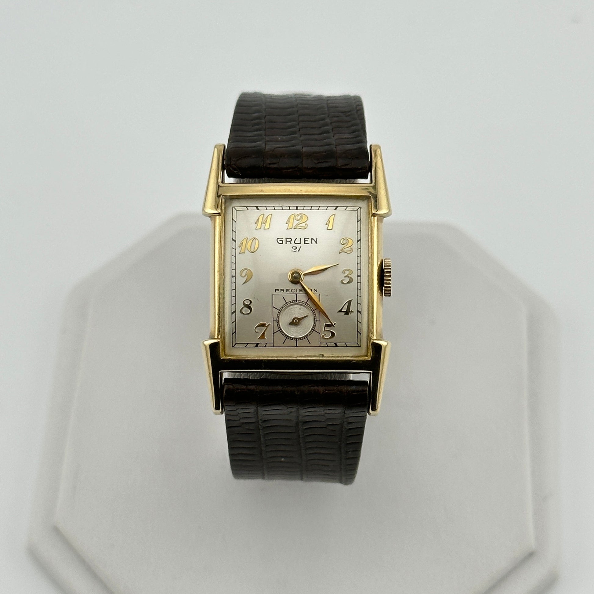 Gruen Precision Swiss 10k Gold Filled Gentleman’s Vintage Watch c.1960