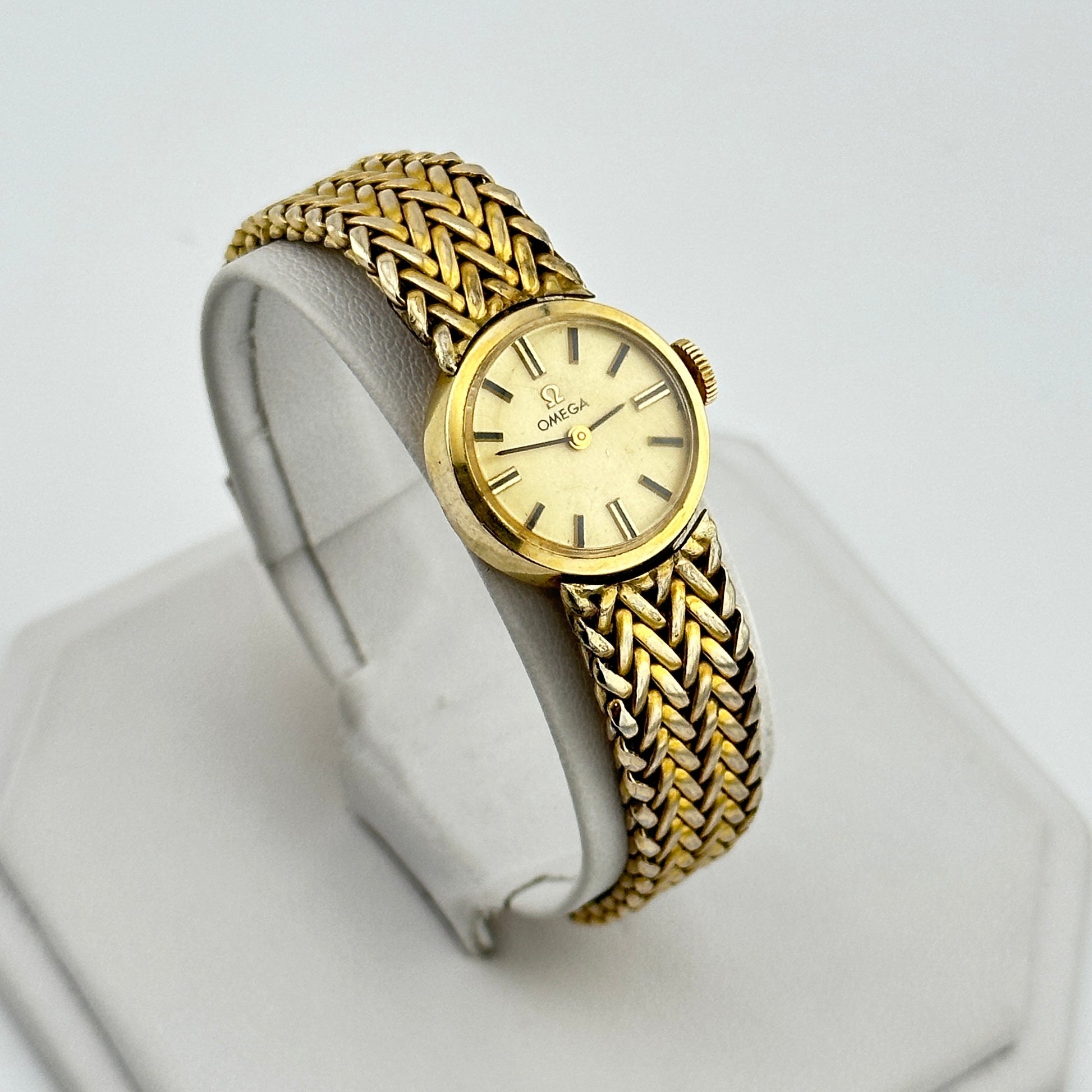 Vintage Omega Omega 10k Gold Filled 19mm Cocktail Watch