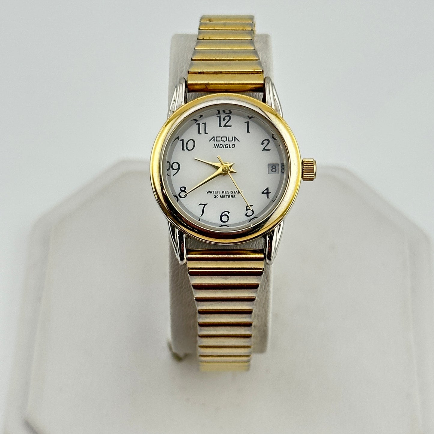 Acqua Timex Gold Indiglo 25mm Ladies Watch