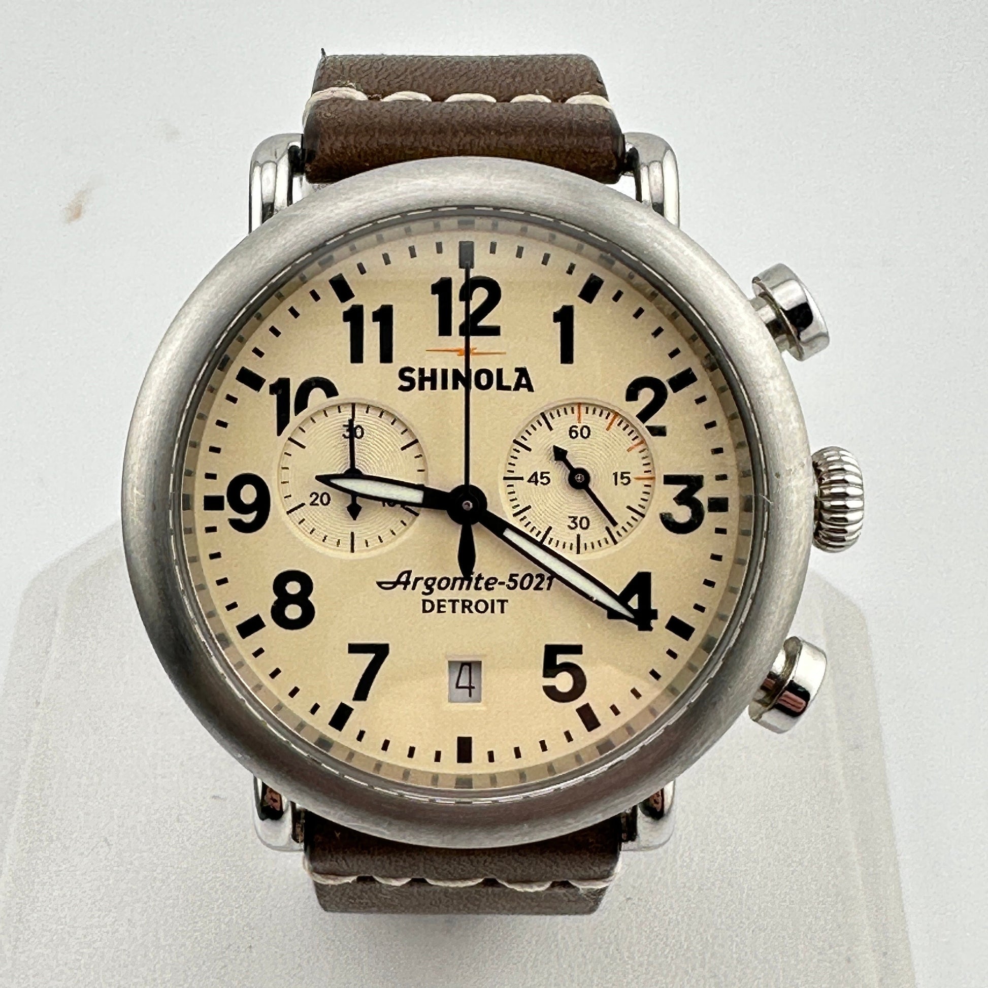 Shinola Runwell 41mm Chrono Argonite 5021 Watch