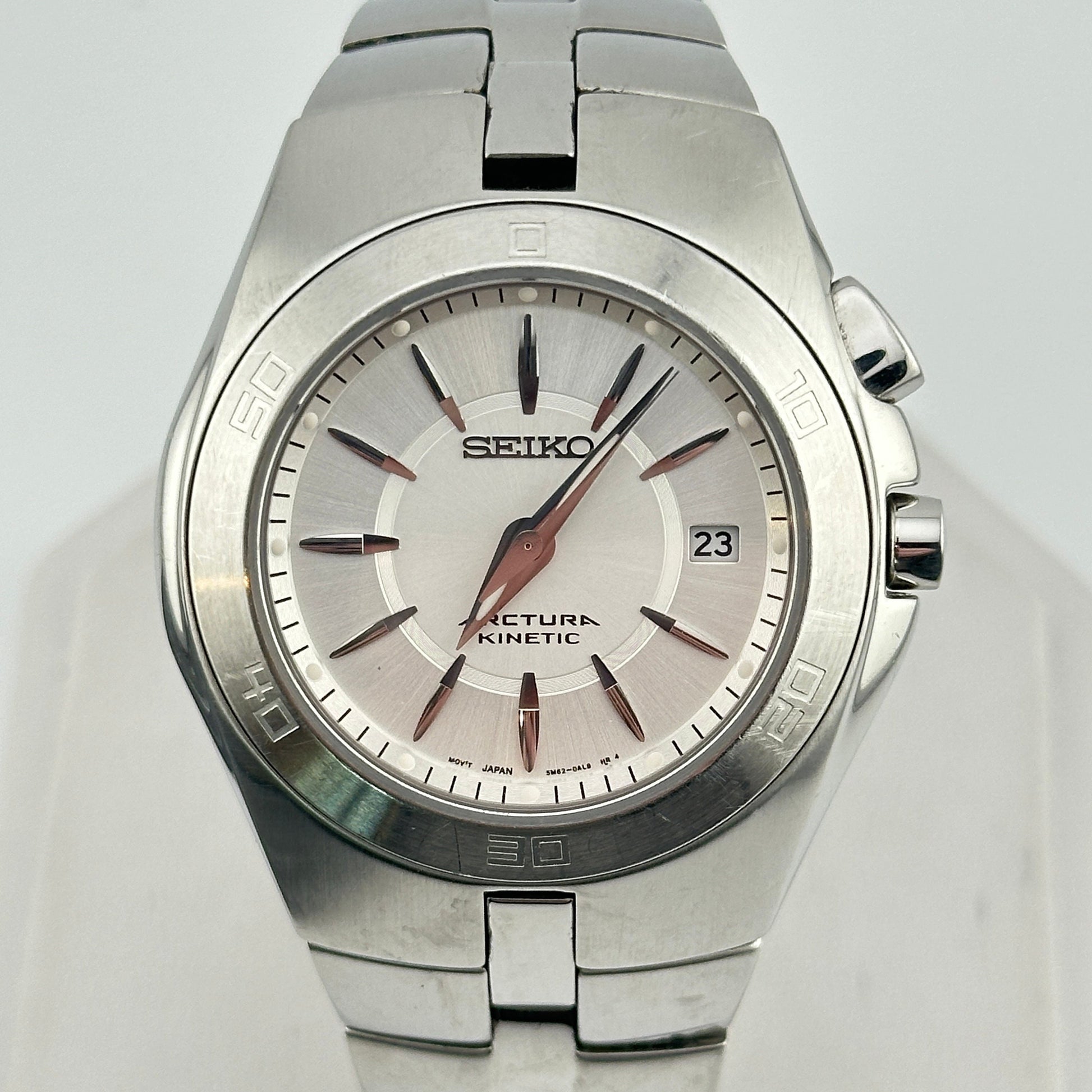 Seiko Arctura Kinetic 42mm Stainless Steel Men’s Watch