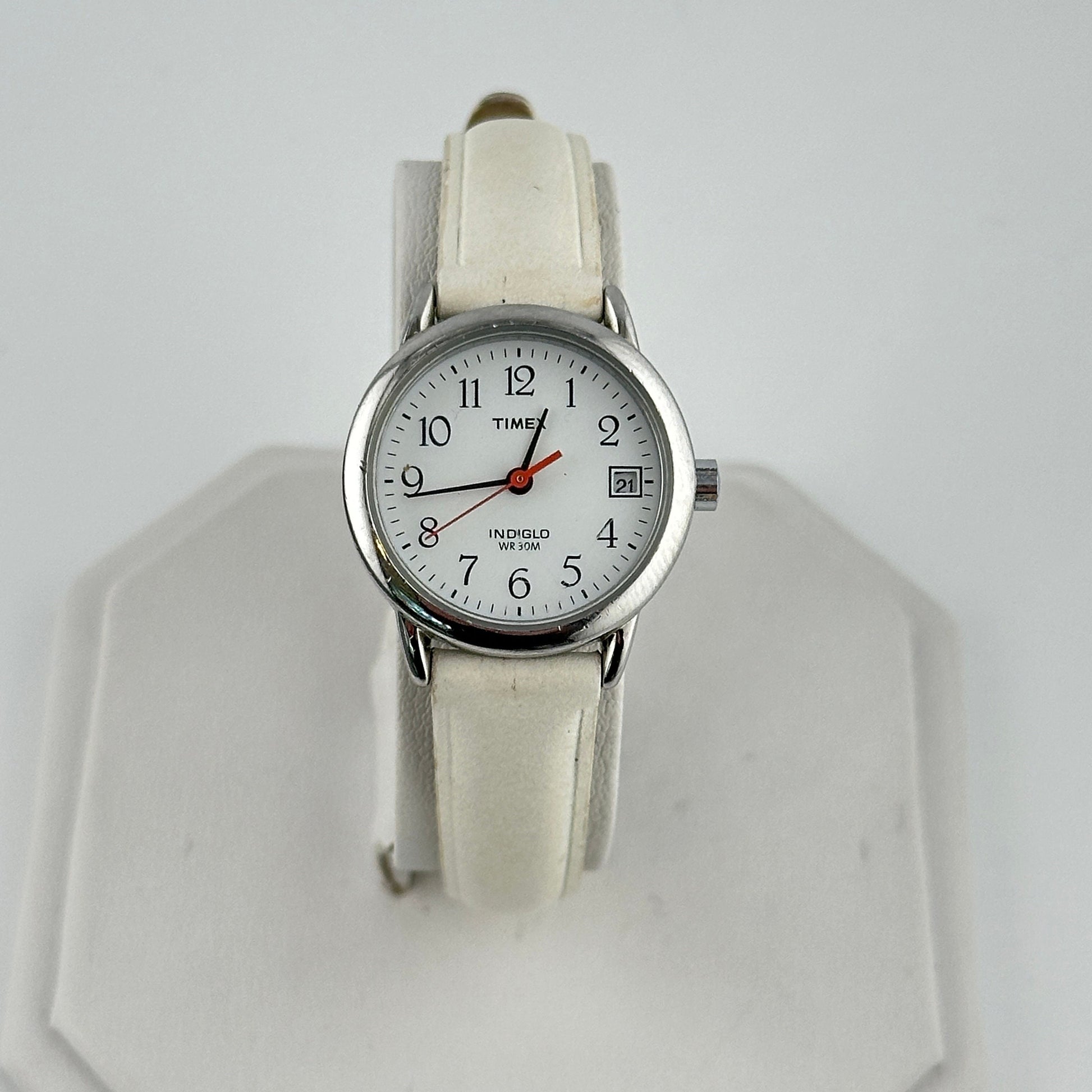 Timex Indiglo Ladies Stainless Steel 25mm Quartz Wristwatch