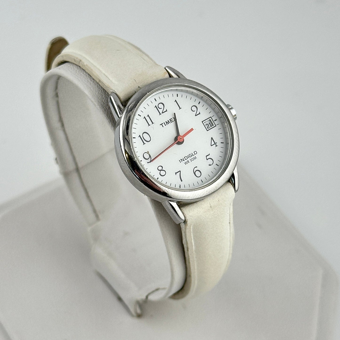 Timex Indiglo Ladies Stainless Steel 25mm Quartz Wristwatch