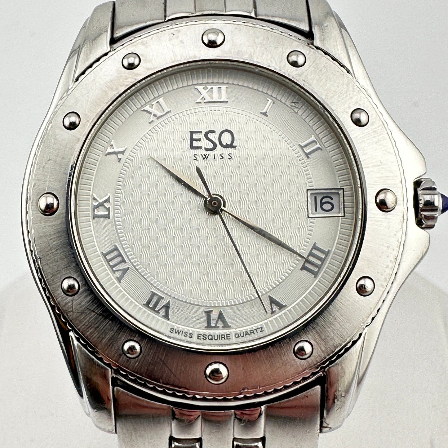 ESQ Esquire Men’s 39mm Stainless Steel Swiss Watch