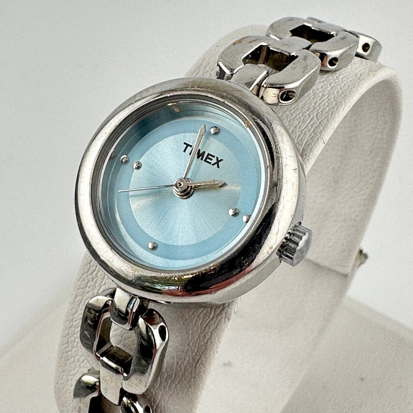 Timex Ladies Stainless Steel 21mm Quartz Wristwatch