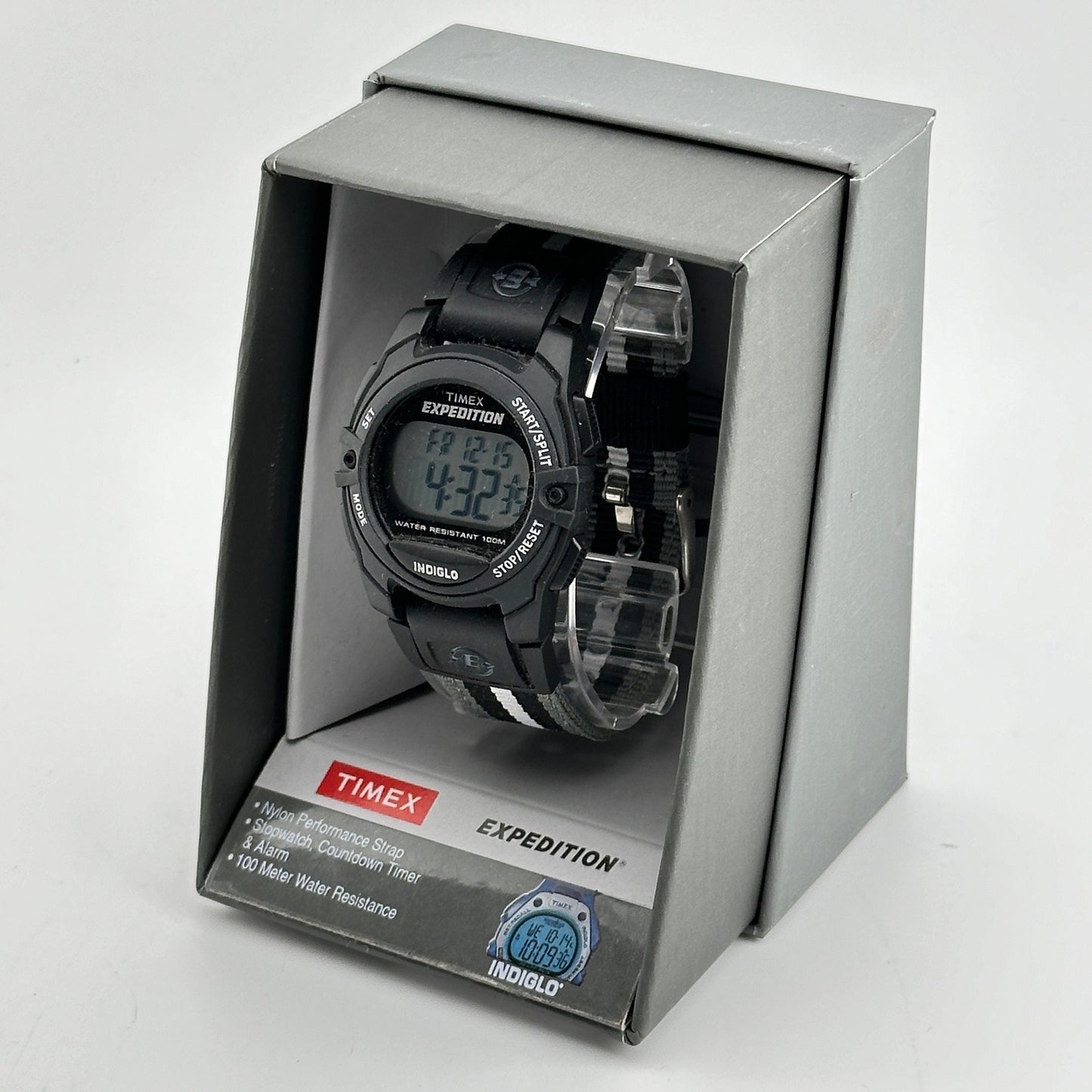 Timex Expedition Indiglo 34mm Midsize Digital Wristwatch