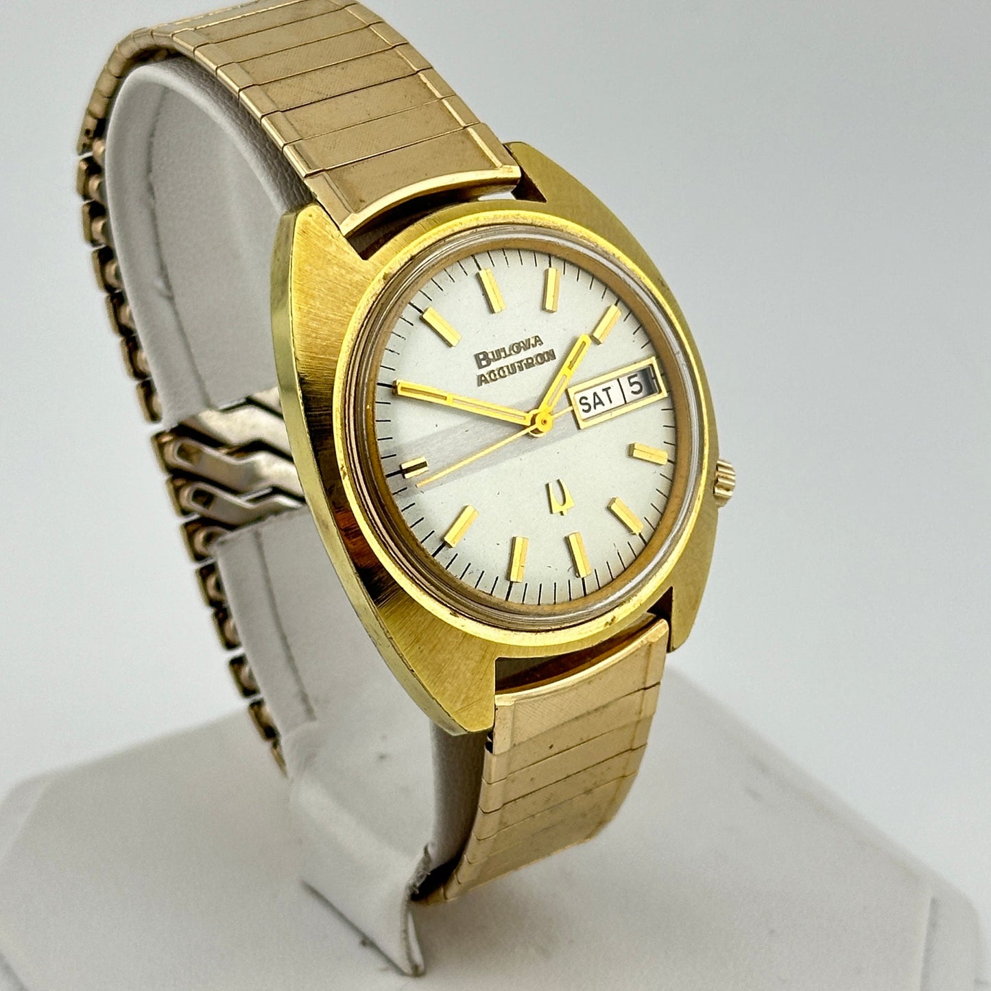 Vintage Bulova Accutron 10k Gold Men’s 36mm Watch c.1965